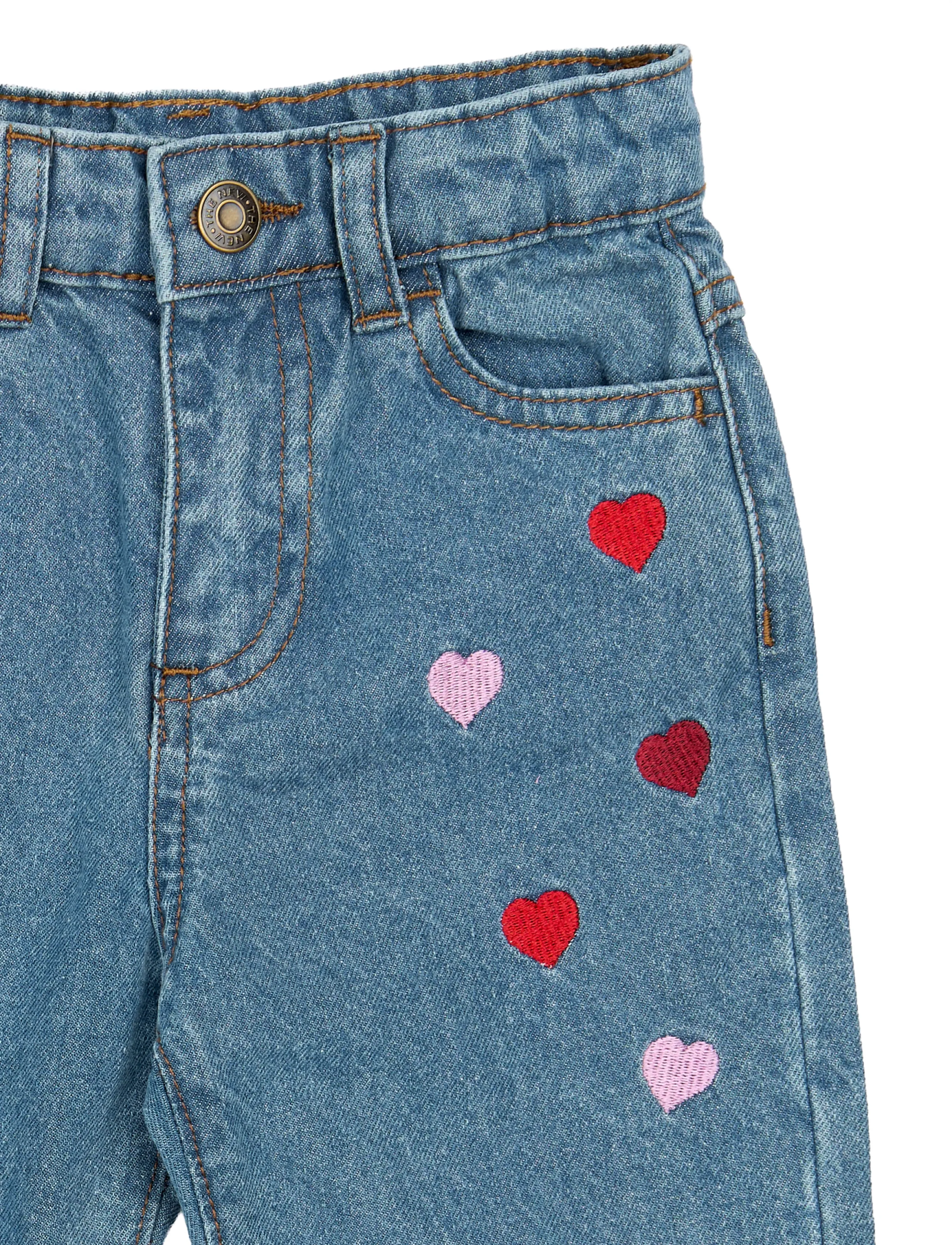 The New - TNSTValora Mom Fit Jeans - light blue denim emb - 4