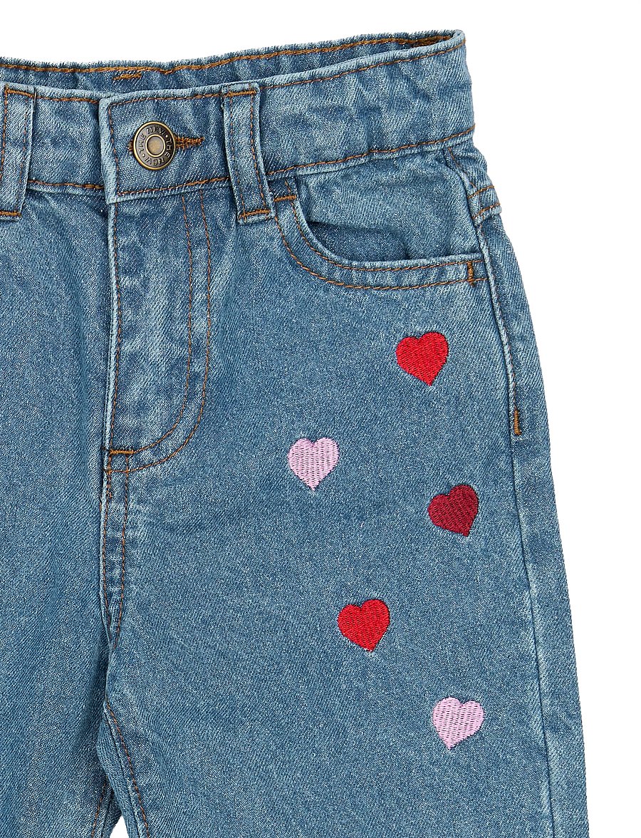 The New - TNSTValora Mom Fit Jeans - light blue denim emb - 4