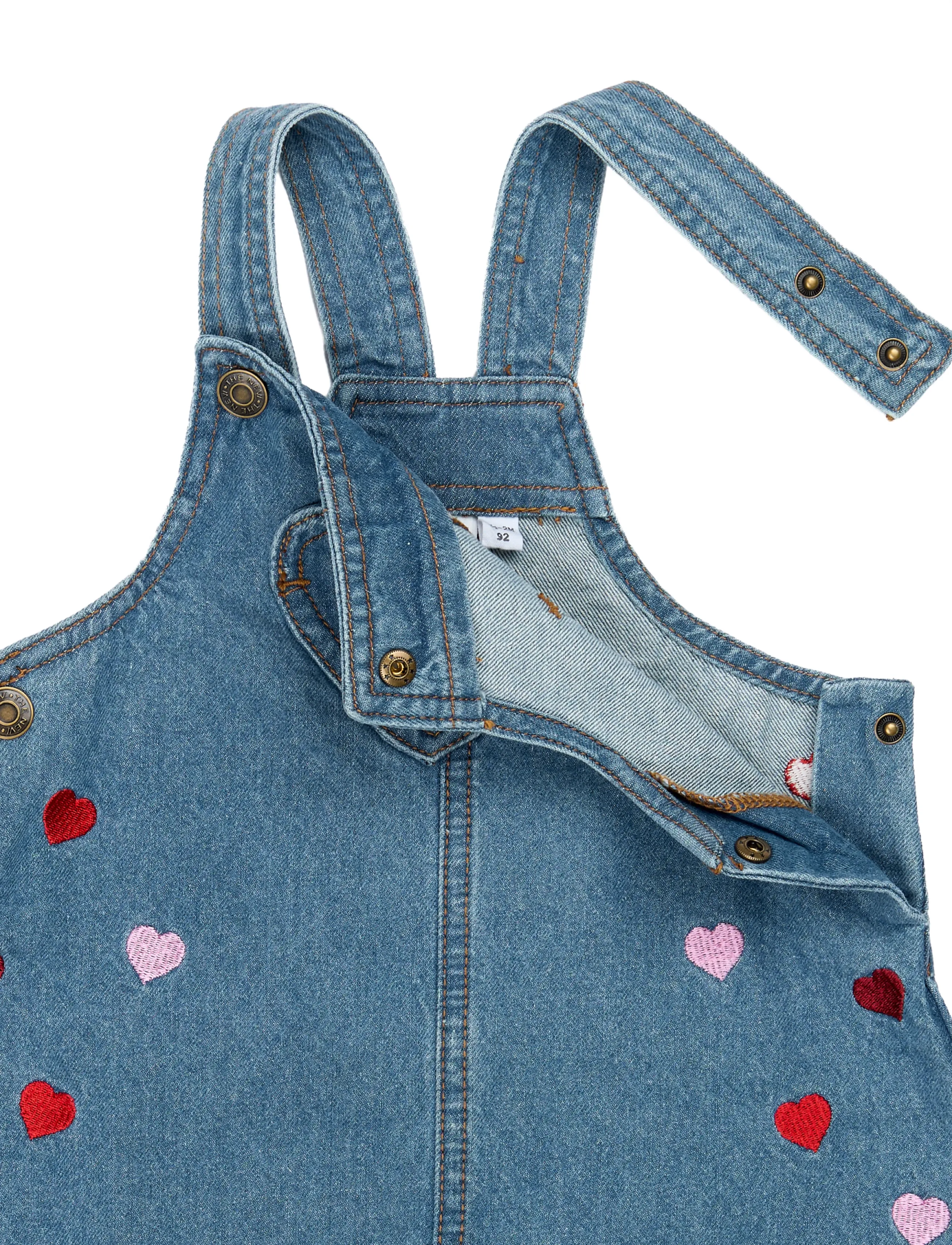 The New - TNSTValora S_L Denim Dress - light blue denim emb - 4