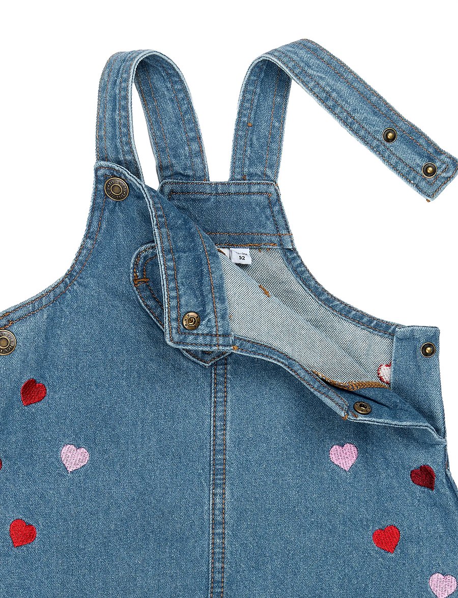 The New - TNSTValora S_L Denim Dress - light blue denim emb - 4