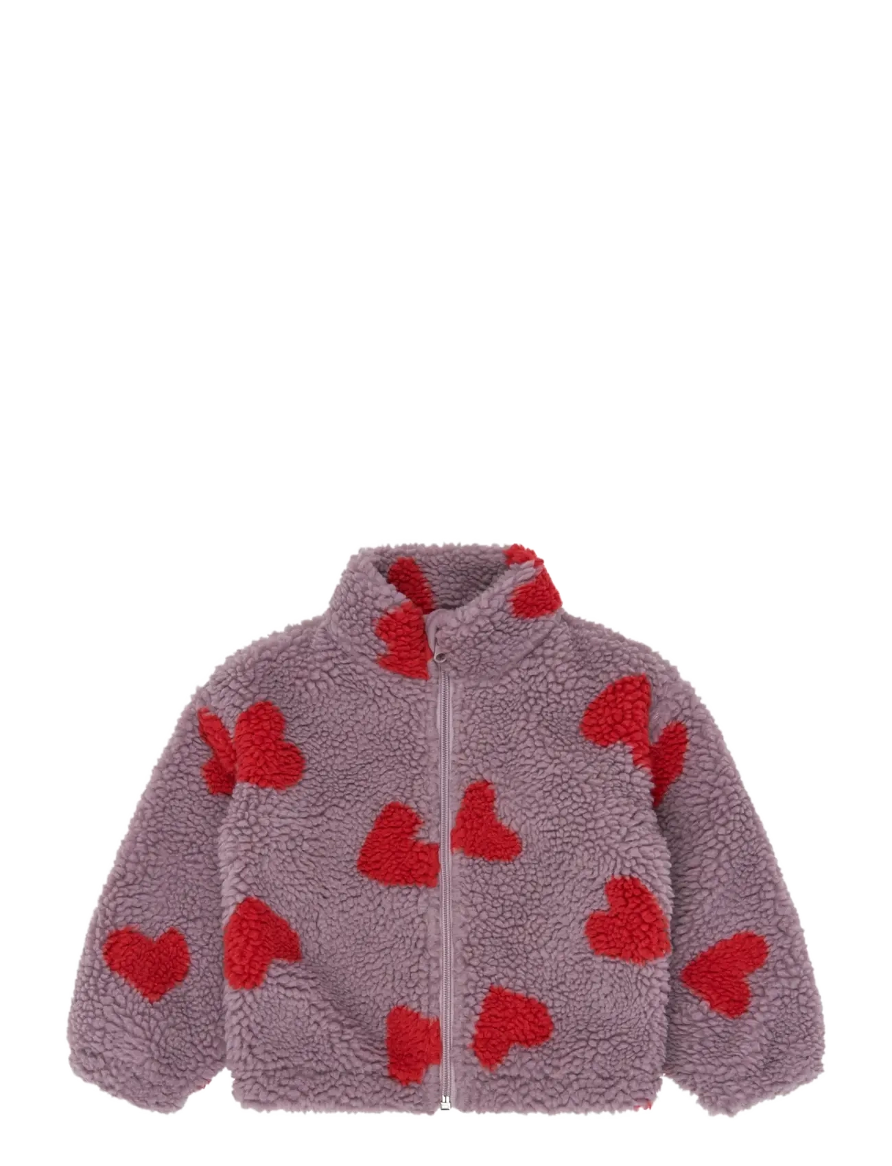 The New TNSTUna OS Teddy Jacket - Drabužiai - ELDERBERRY AOP TN / purple