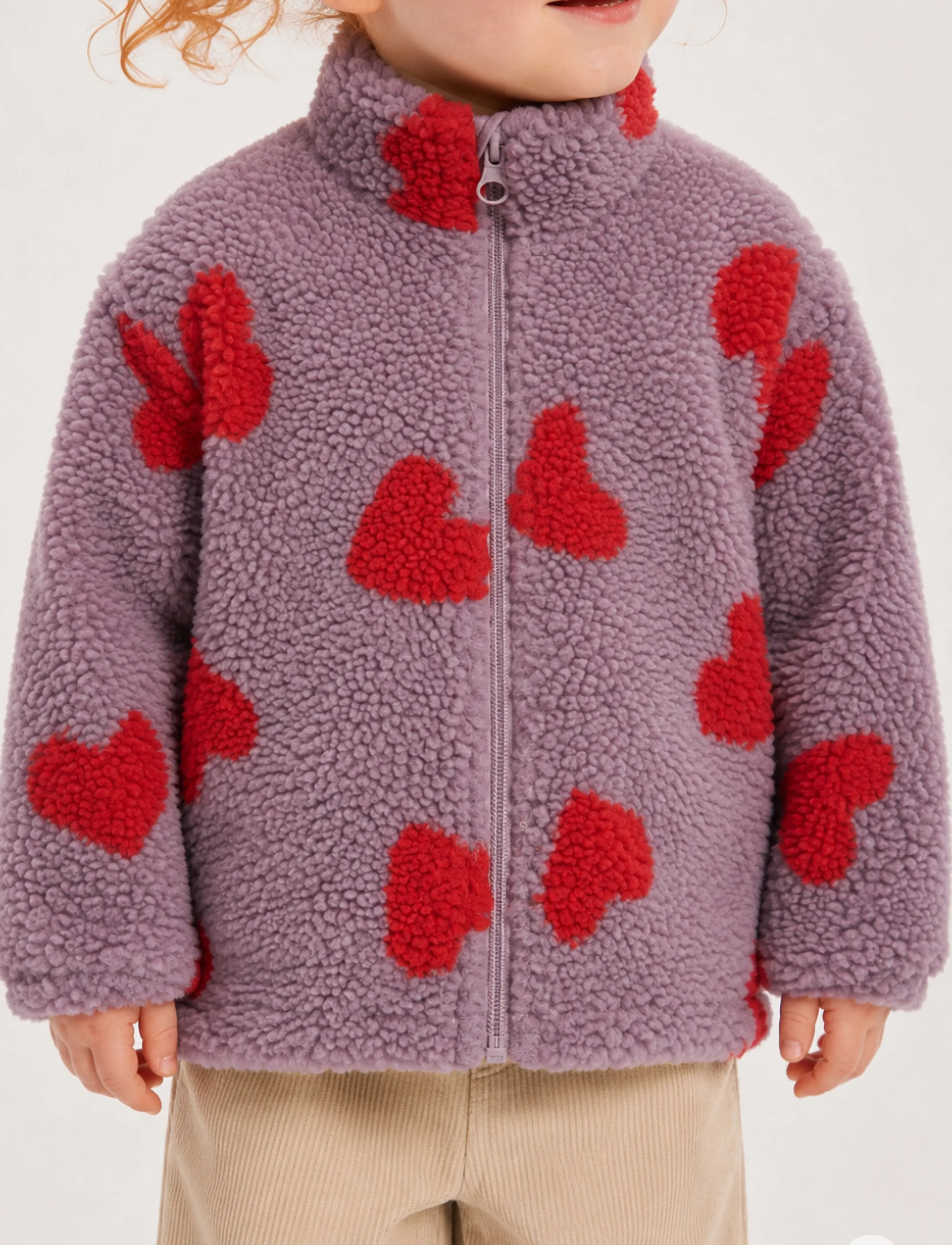 The New - TNSTUna OS Teddy Jacket - elderberry aop tn - 4