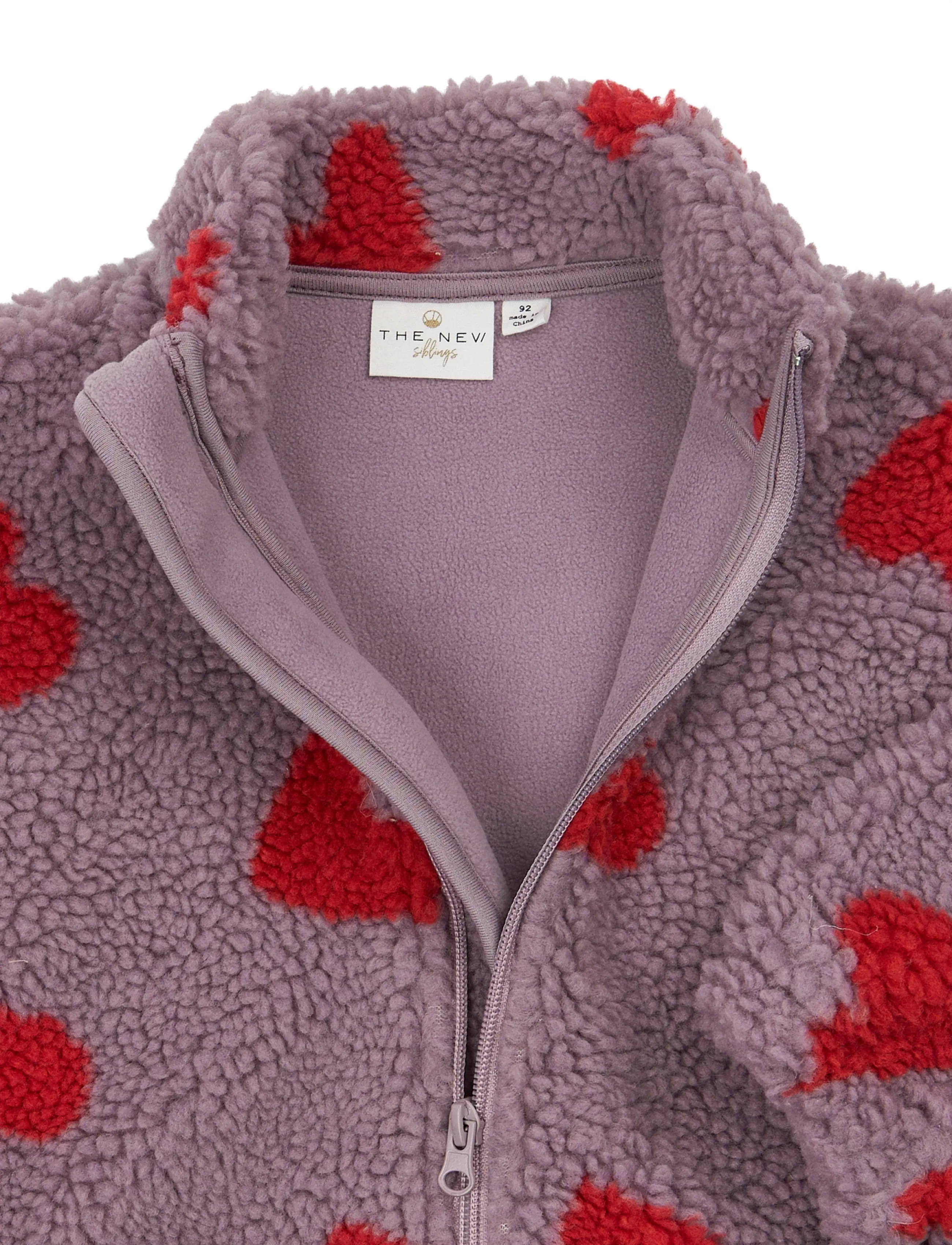 The New - TNSTUna OS Teddy Jacket - thermo-jacken - elderberry aop tn - 4