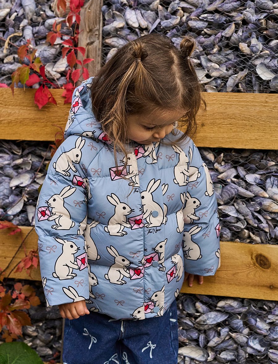 The New - TNSTUmma Puffer Jacket - daunen- und steppjacken - ashley blue aop - 0