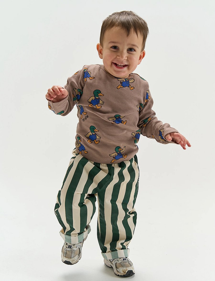 The New - TNSTSilas Baggy Pants - beebipüksid - june bug striped - 0
