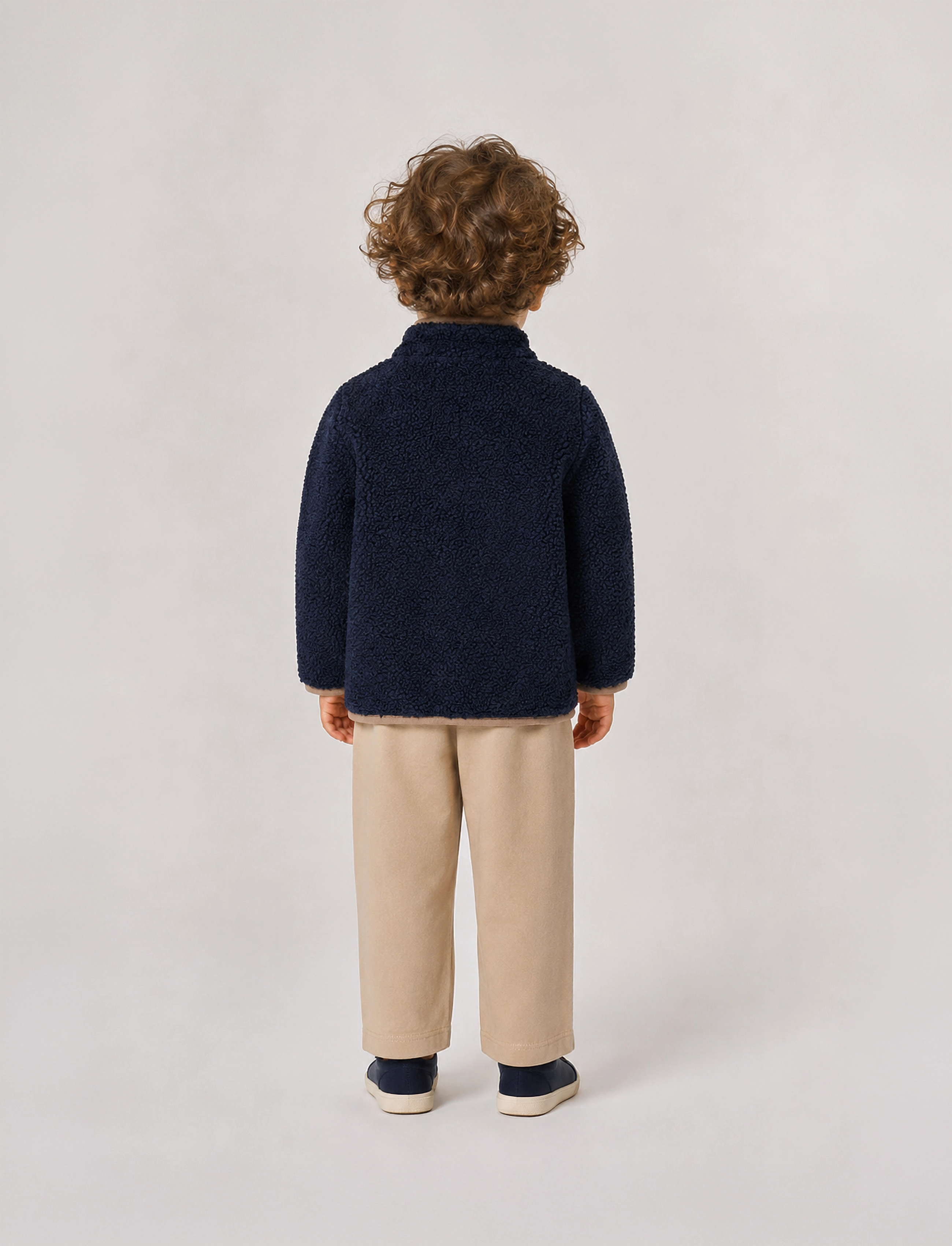 The New - TNSTStormy Uni Teddy Jacket - thermo-jacken - navy blazer - 3