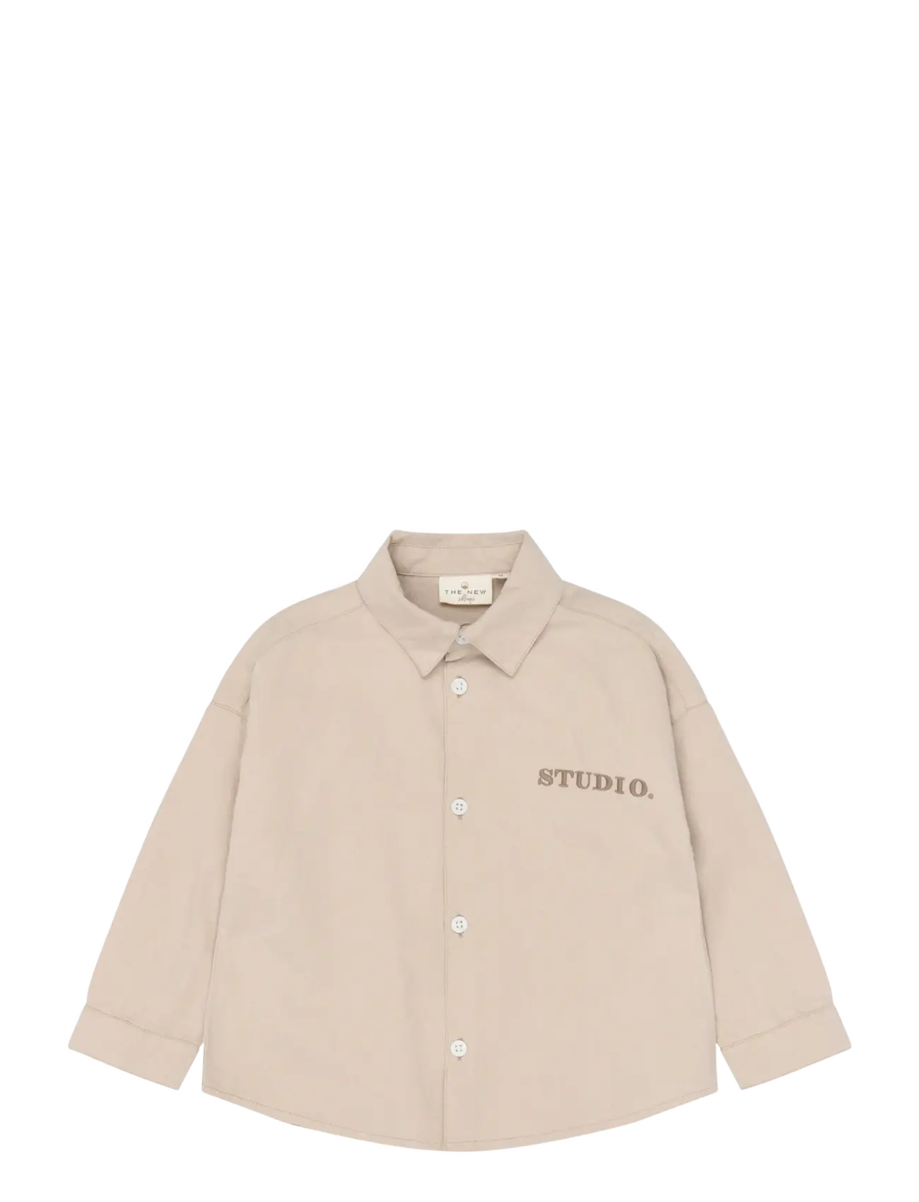 The New TNSTVallen OS L_S Shirt - Oberteile - HUMUS / beige