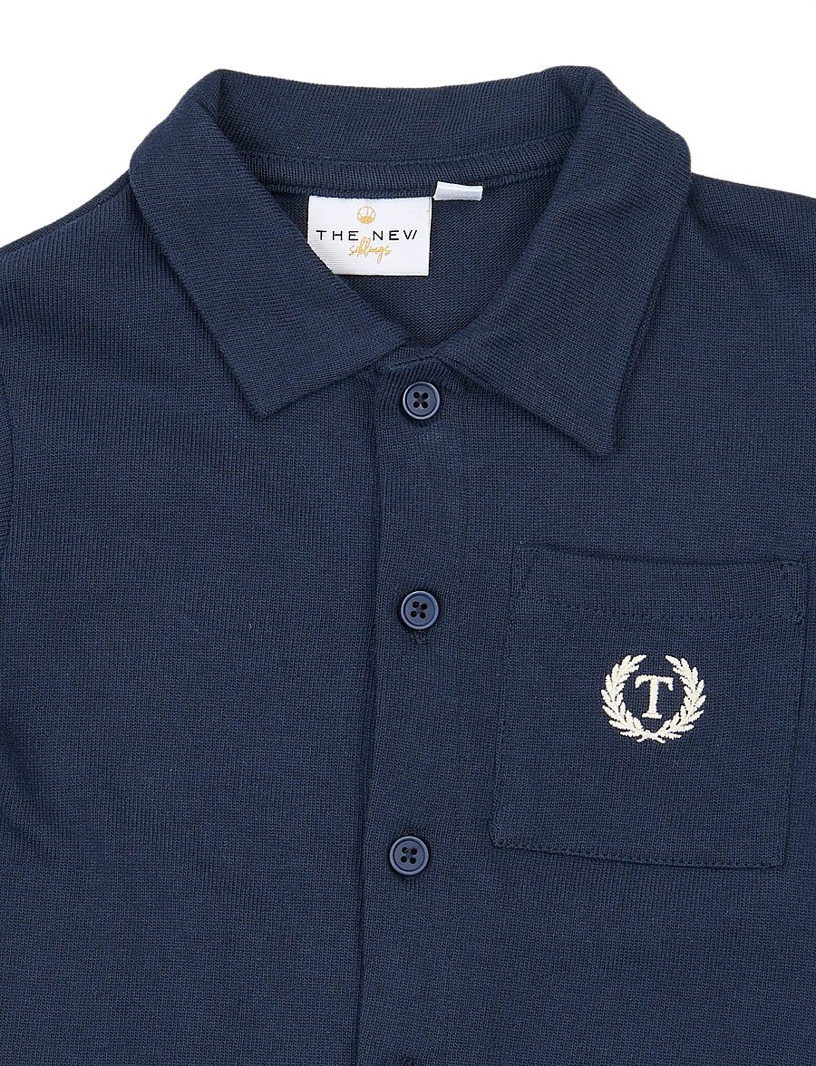The New - TNSTVictory Cardigan - cardigans - navy blazer - 4