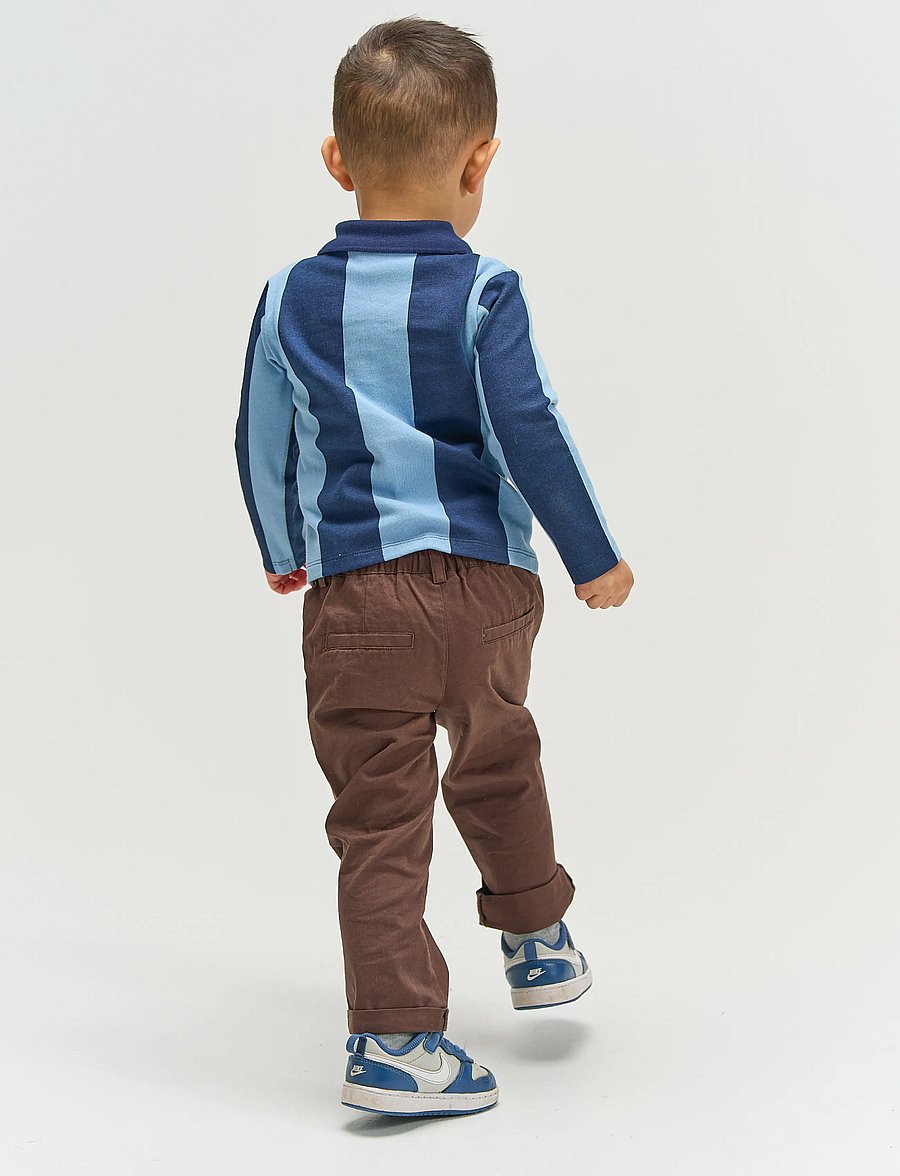 The New - TNSTViro L_S Polo - langärmelig poloshirt - navy blazer striped - 4