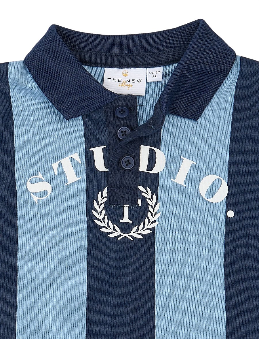 The New - TNSTViro L_S Polo - langärmelig poloshirt - navy blazer striped - 5