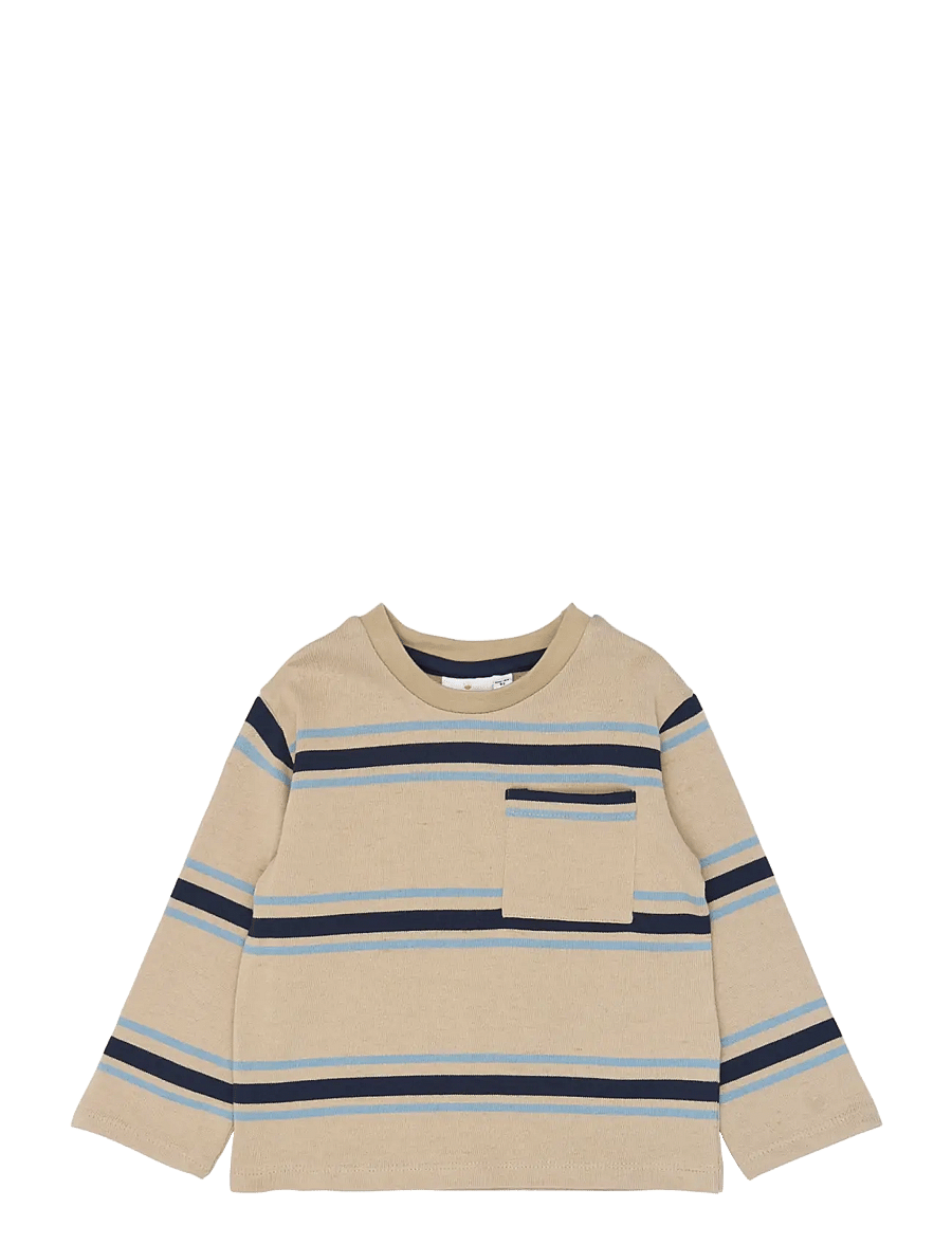 The New - TNSTTheodor OS L_S Tee - langärmelig - humus striped - 1