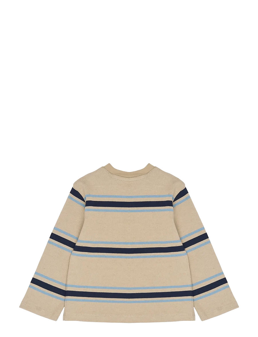 The New - TNSTTheodor OS L_S Tee - langärmelig - humus striped - 2
