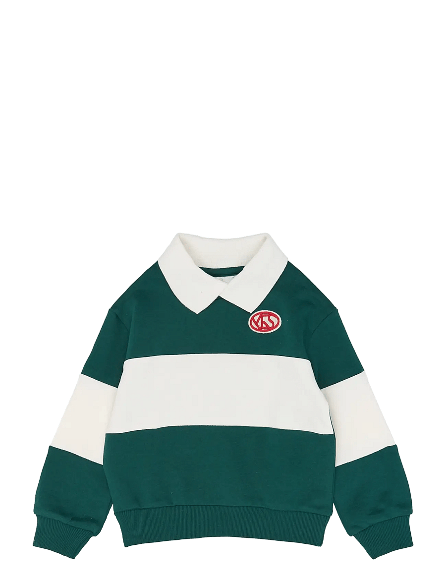 The New - TNSTVirgilo OS Polo Sweatshirt - langärmelig poloshirt - june bug - 1
