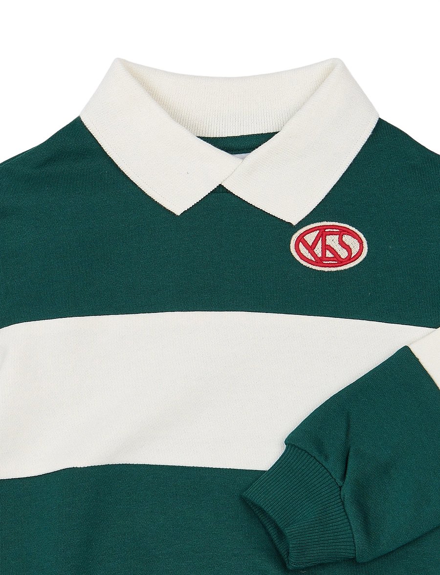 The New - TNSTVirgilo OS Polo Sweatshirt - langärmelig poloshirt - june bug - 4