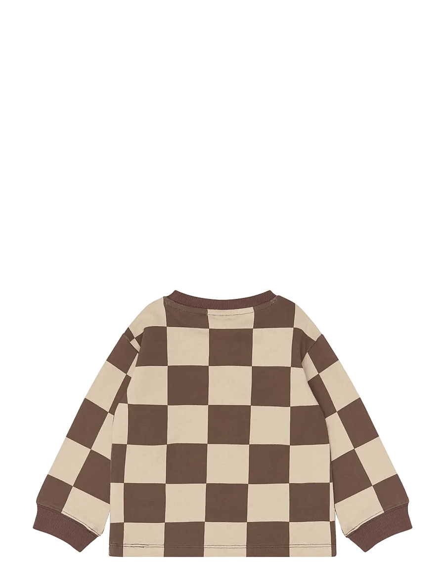 The New - TNSTVebbo OS Sweatshirt - sweatshirts - chestnut check - 2