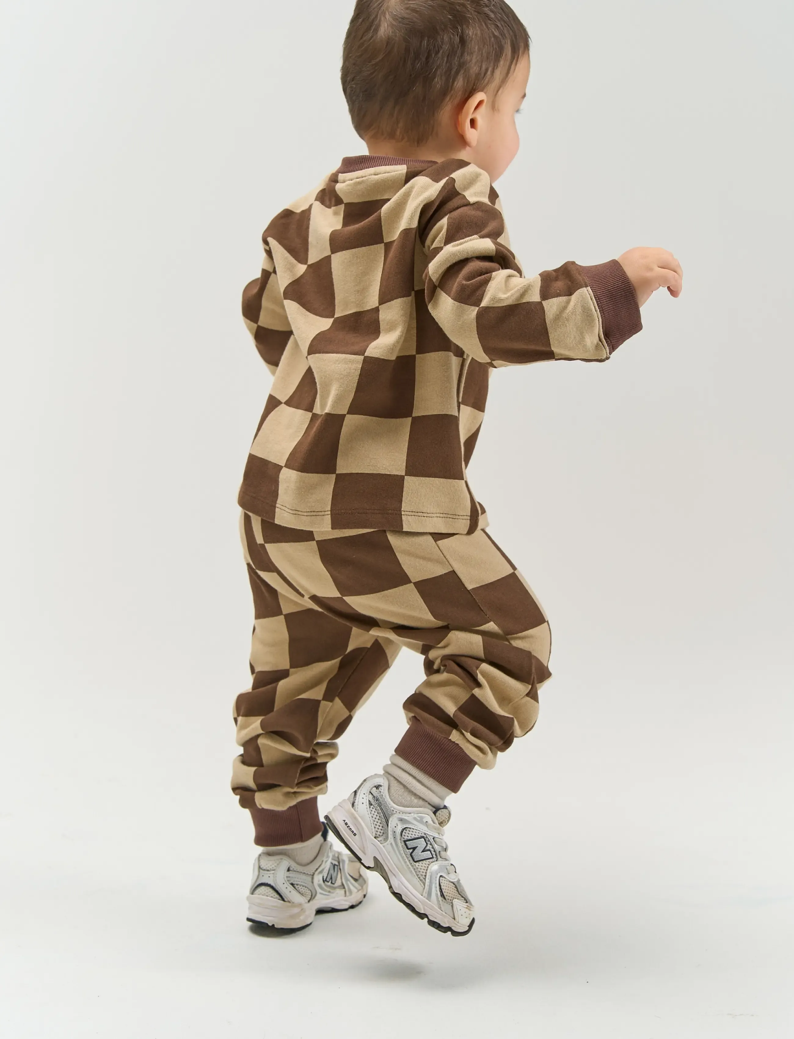 The New - TNSTVebbo OS Sweatshirt - sweatshirts - chestnut check - 3