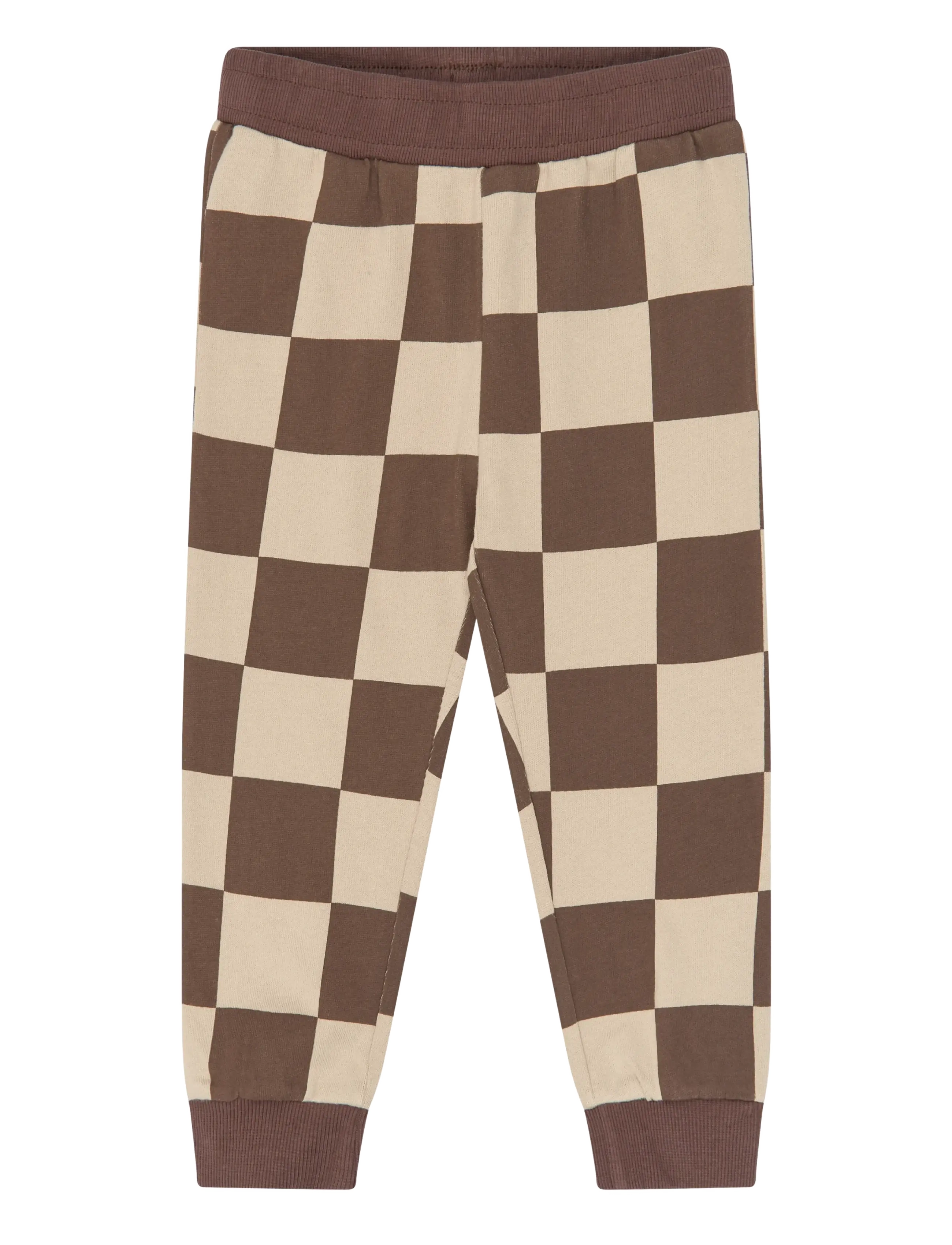 The New TNSTVebbo Pants - Baby 44-92 - CHESTNUT CHECK / brown