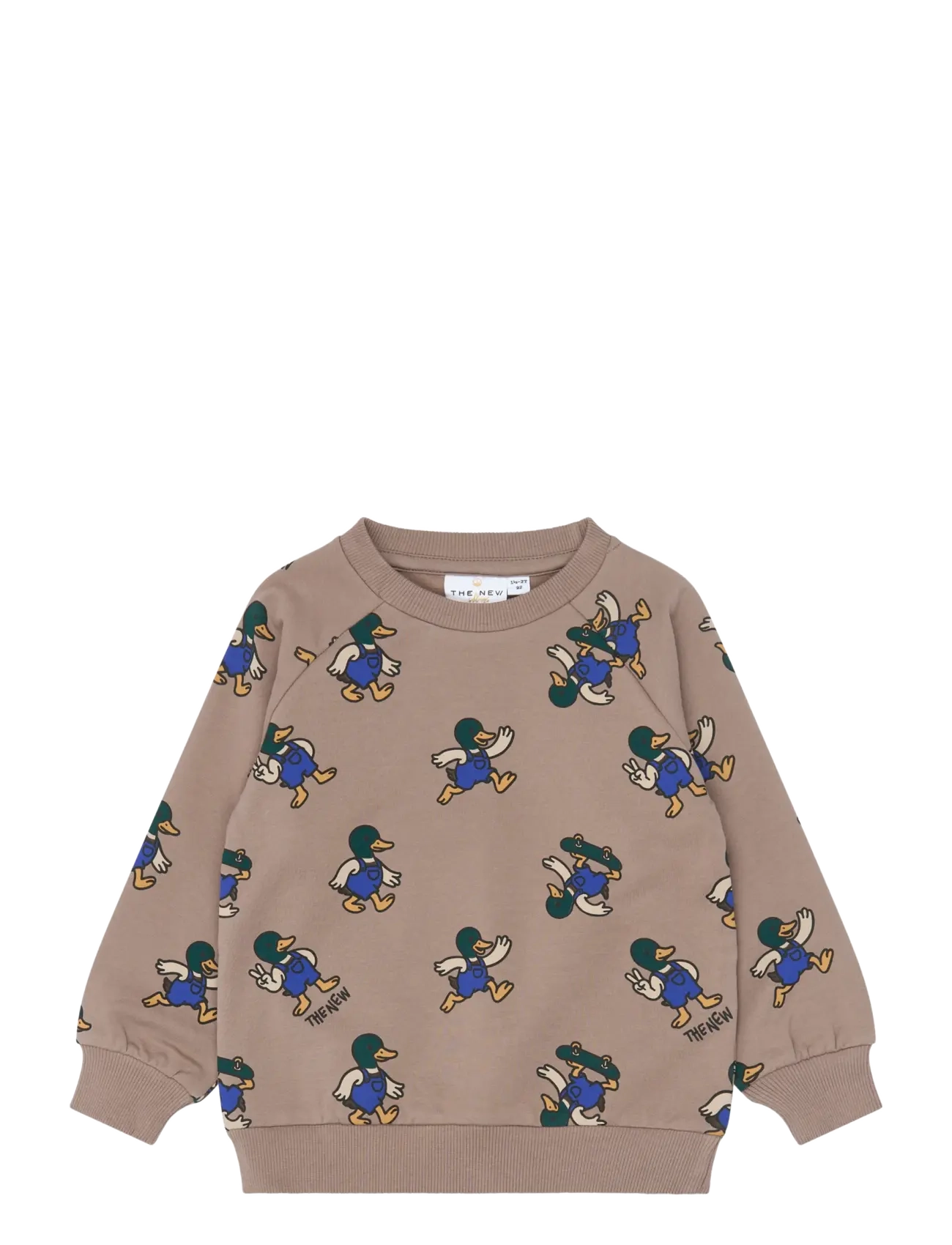 The New TNSTVhil Sweatshirt - The New - TAUPE GRAY AOP TN / brown