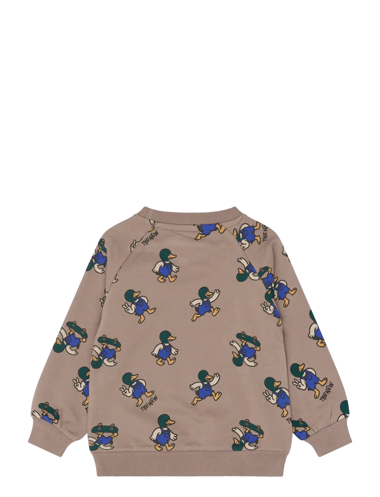 The New - TNSTVhil Sweatshirt - sweatshirts - taupe gray aop tn - 2