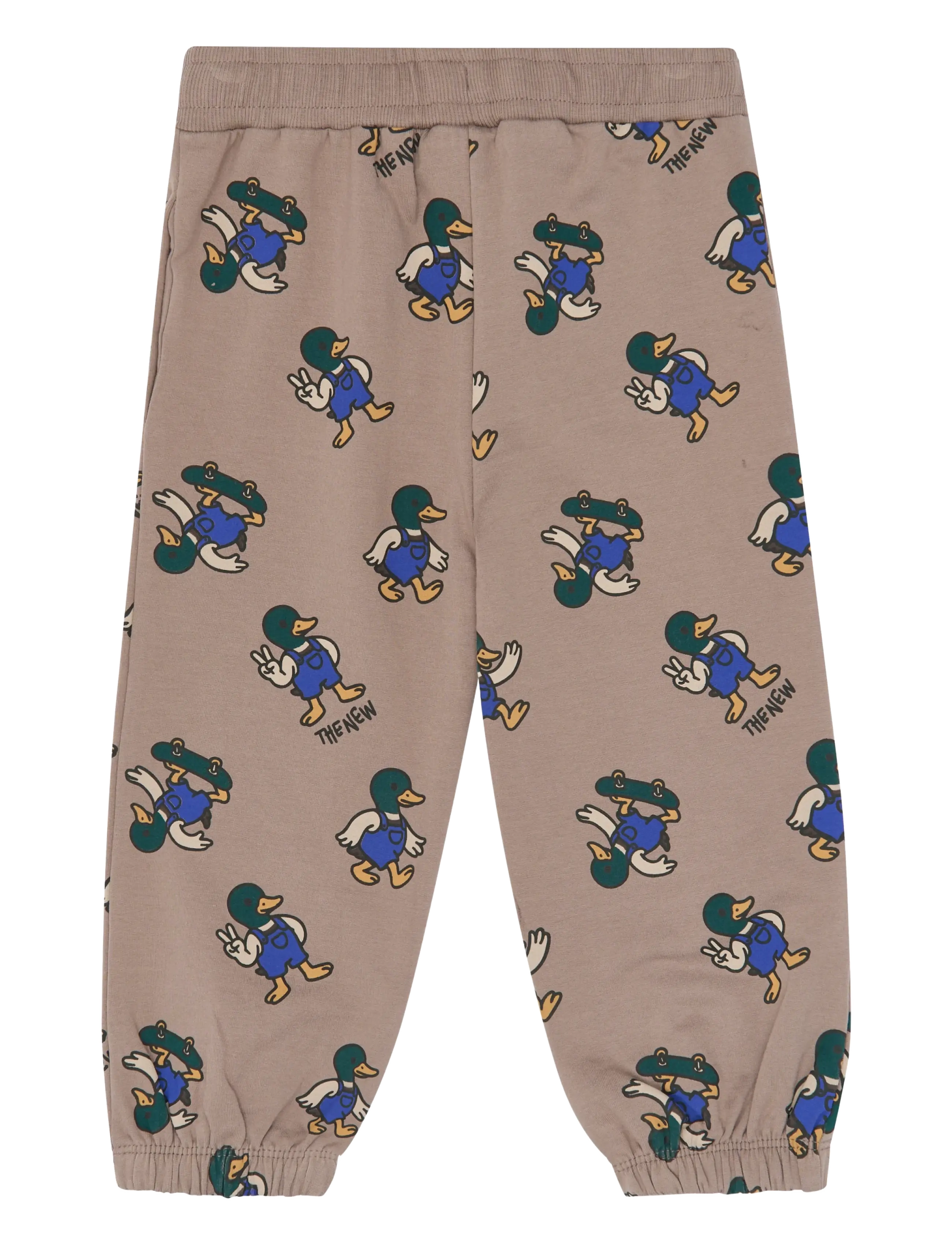 The New - TNSTVhil Sweatpants - jogginghosen - taupe gray aop tn - 2
