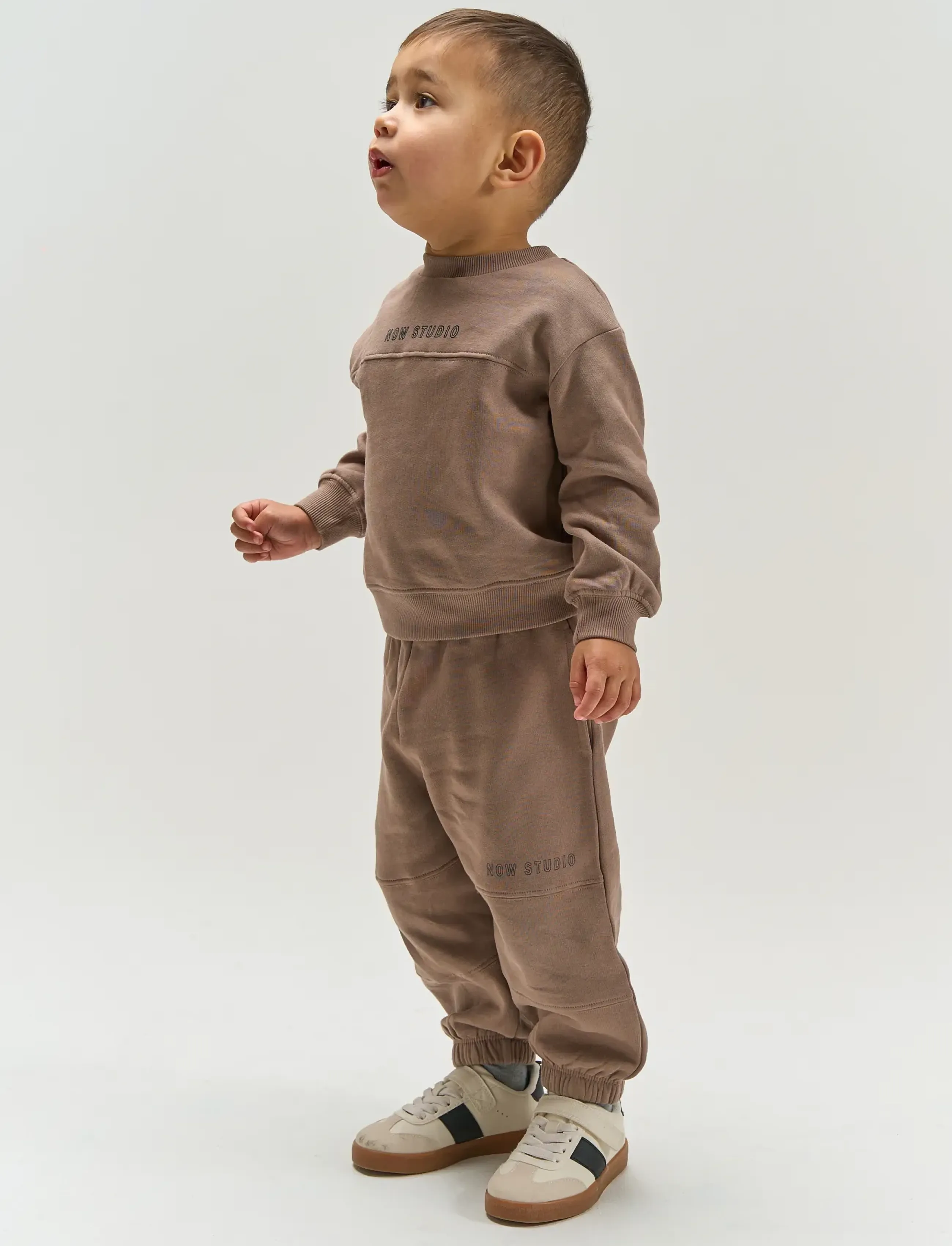 The New TNSTVerylo OS Sweatshirt - Sweatshirts - TAUPE GRAY TN / brown