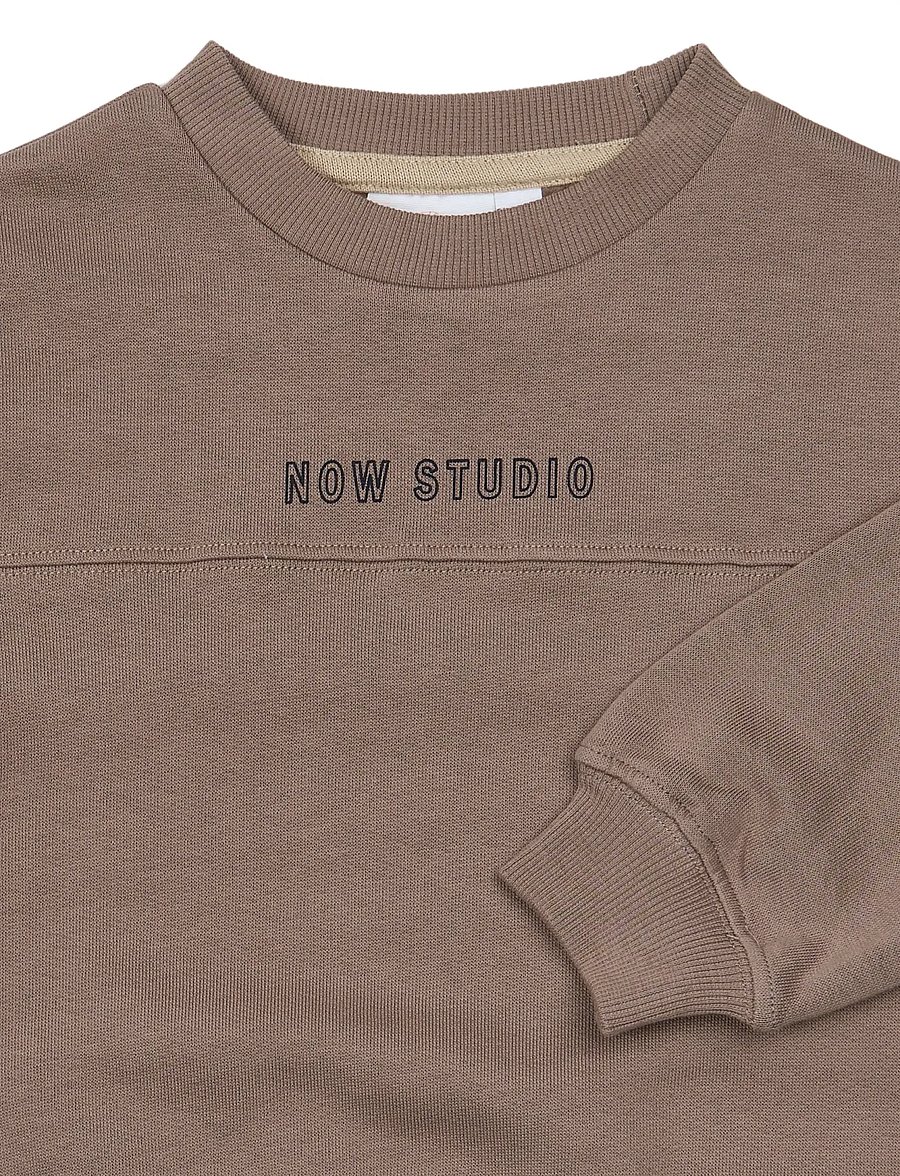 The New - TNSTVerylo OS Sweatshirt - sweatshirts - taupe gray tn - 4
