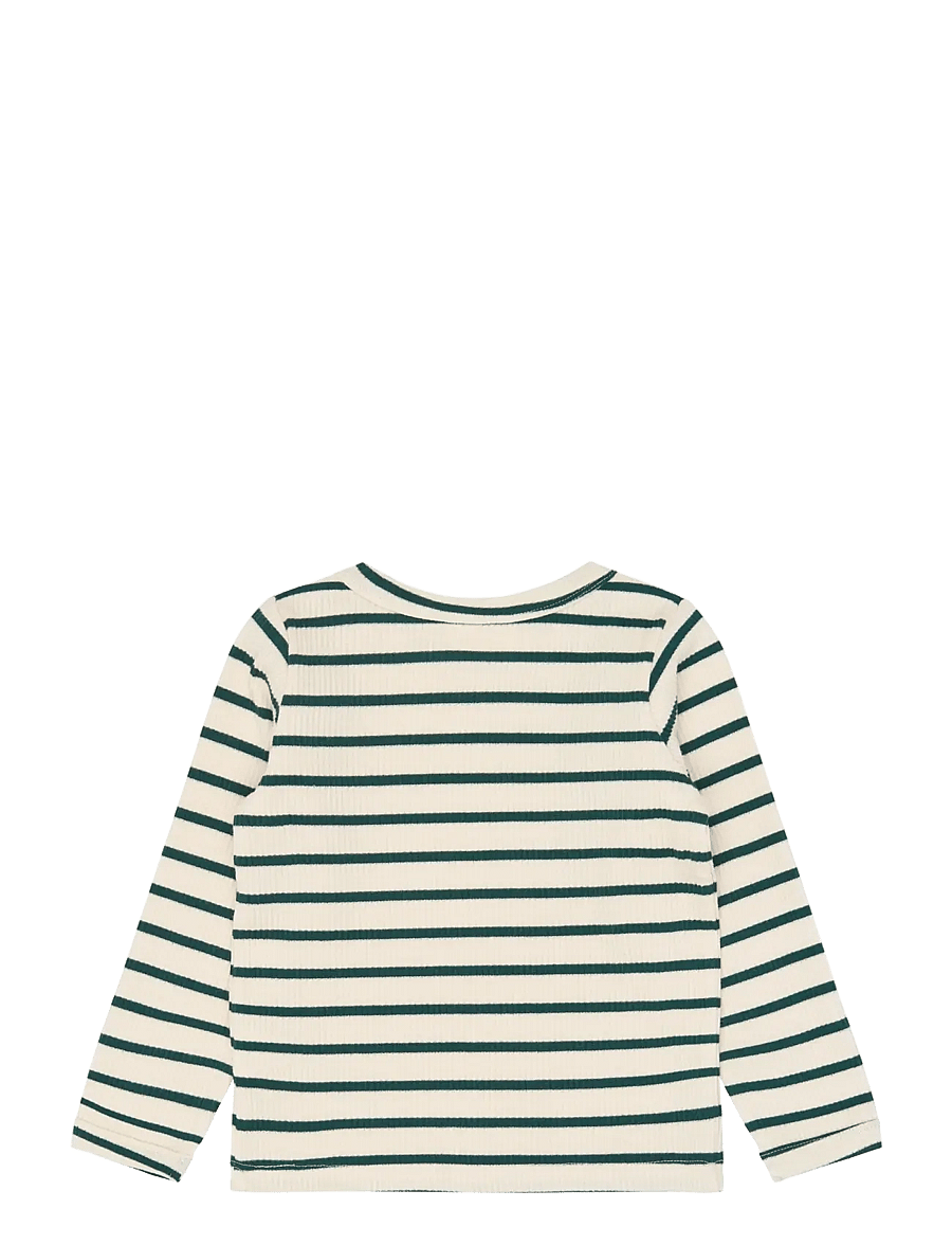 The New - TNSTVico L_S Rib Tee - june bug striped - 2