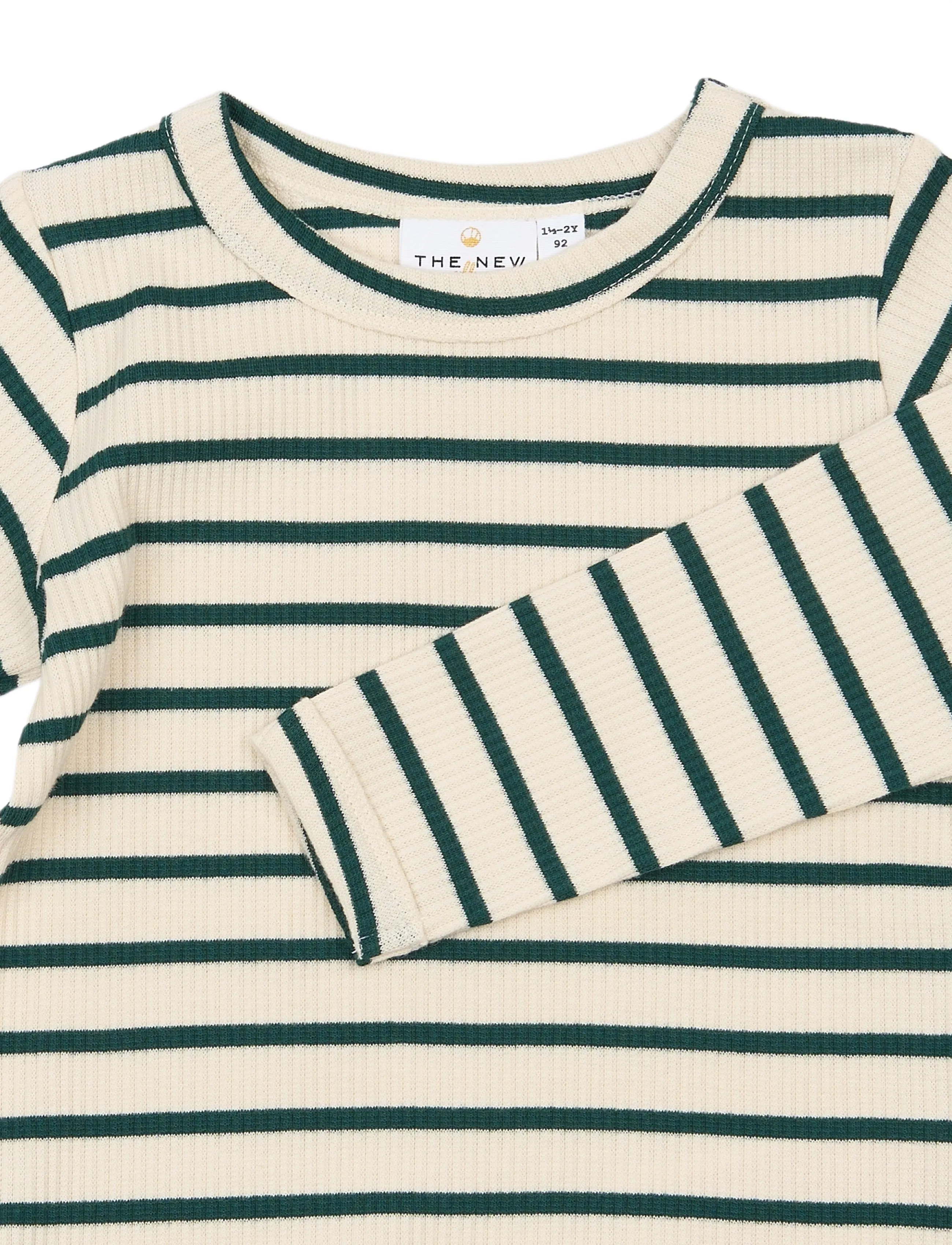 The New - TNSTVico L_S Rib Tee - june bug striped - 5
