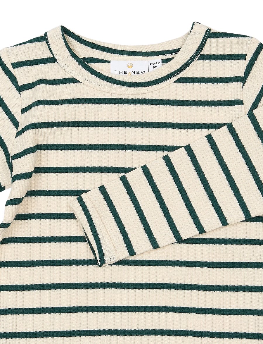 The New - TNSTVico L_S Rib Tee - june bug striped - 5