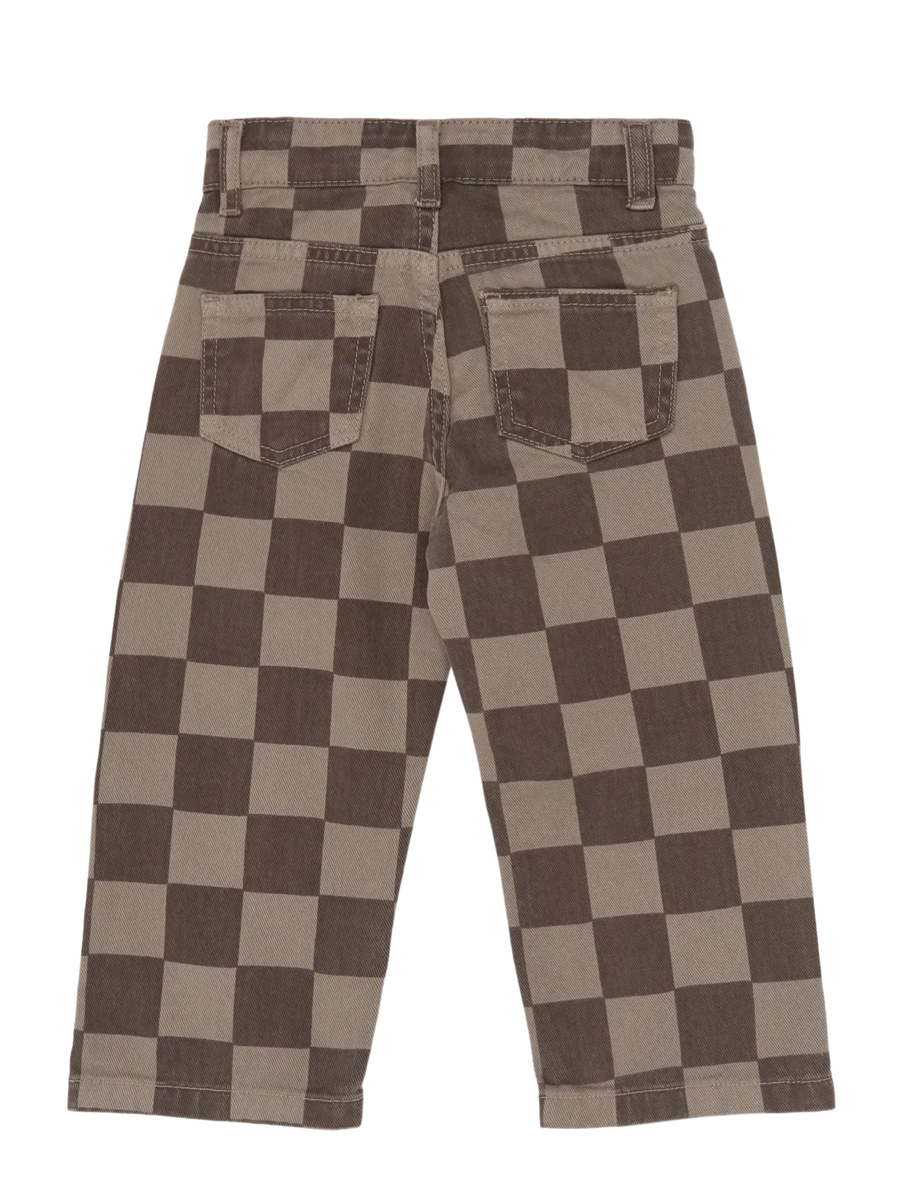 The New TNSTVondell Baggy Fit Jeans - Tagasi kooli - TAUPE GRAY CHECK TN / brown
