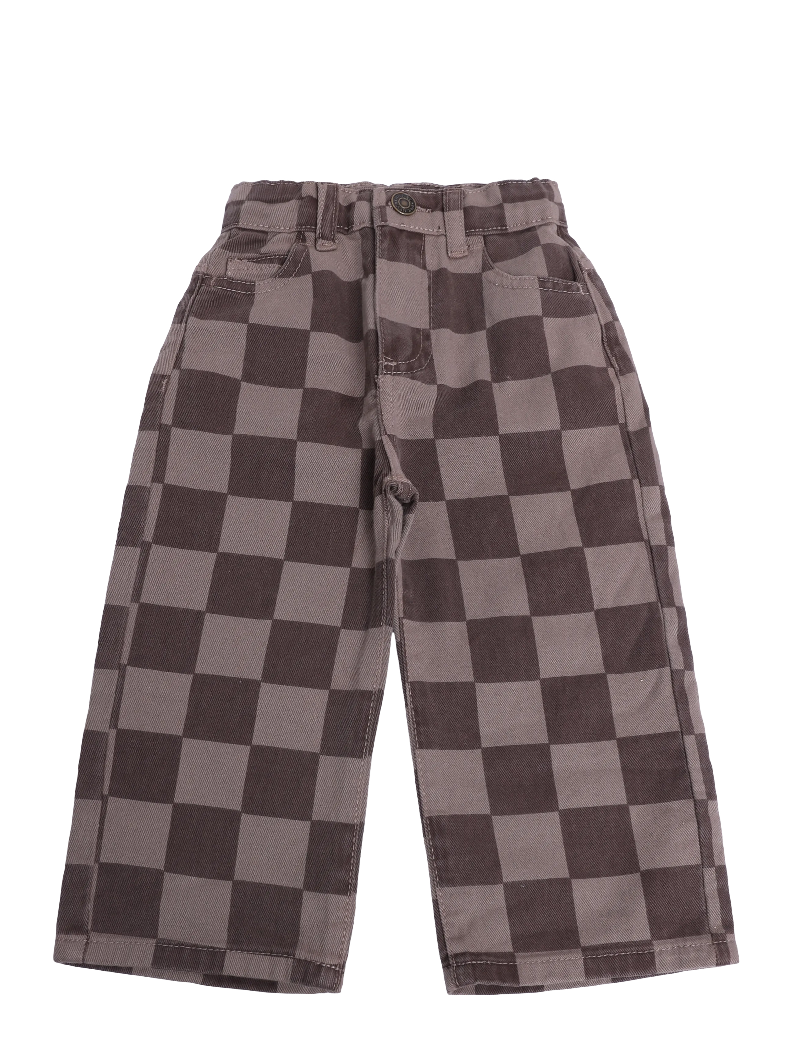 The New TNSTVondell Baggy Fit Jeans - Riided - TAUPE GRAY CHECK TN / brown