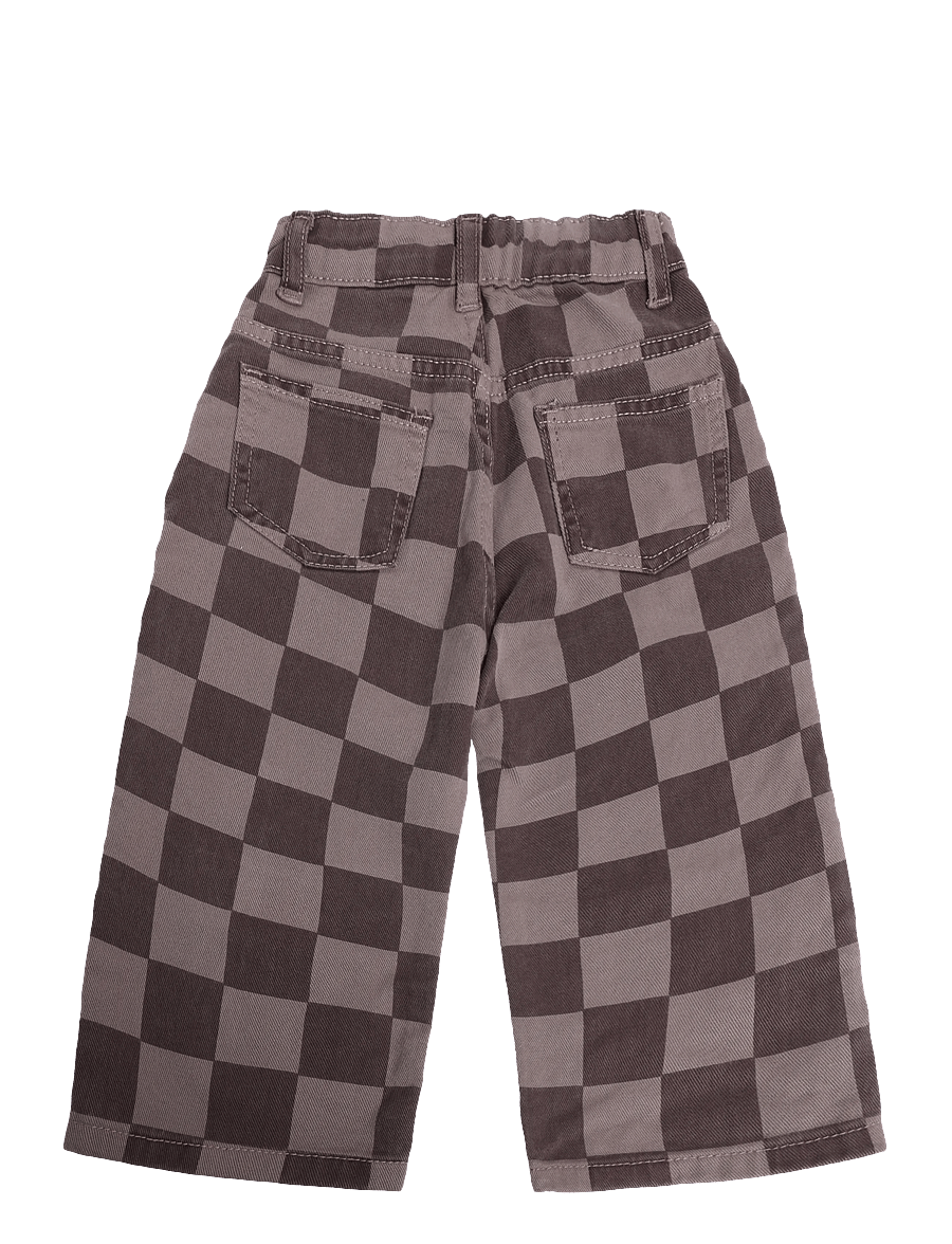 The New - TNSTVondell Baggy Fit Jeans - loose jeans - taupe gray check tn - 2
