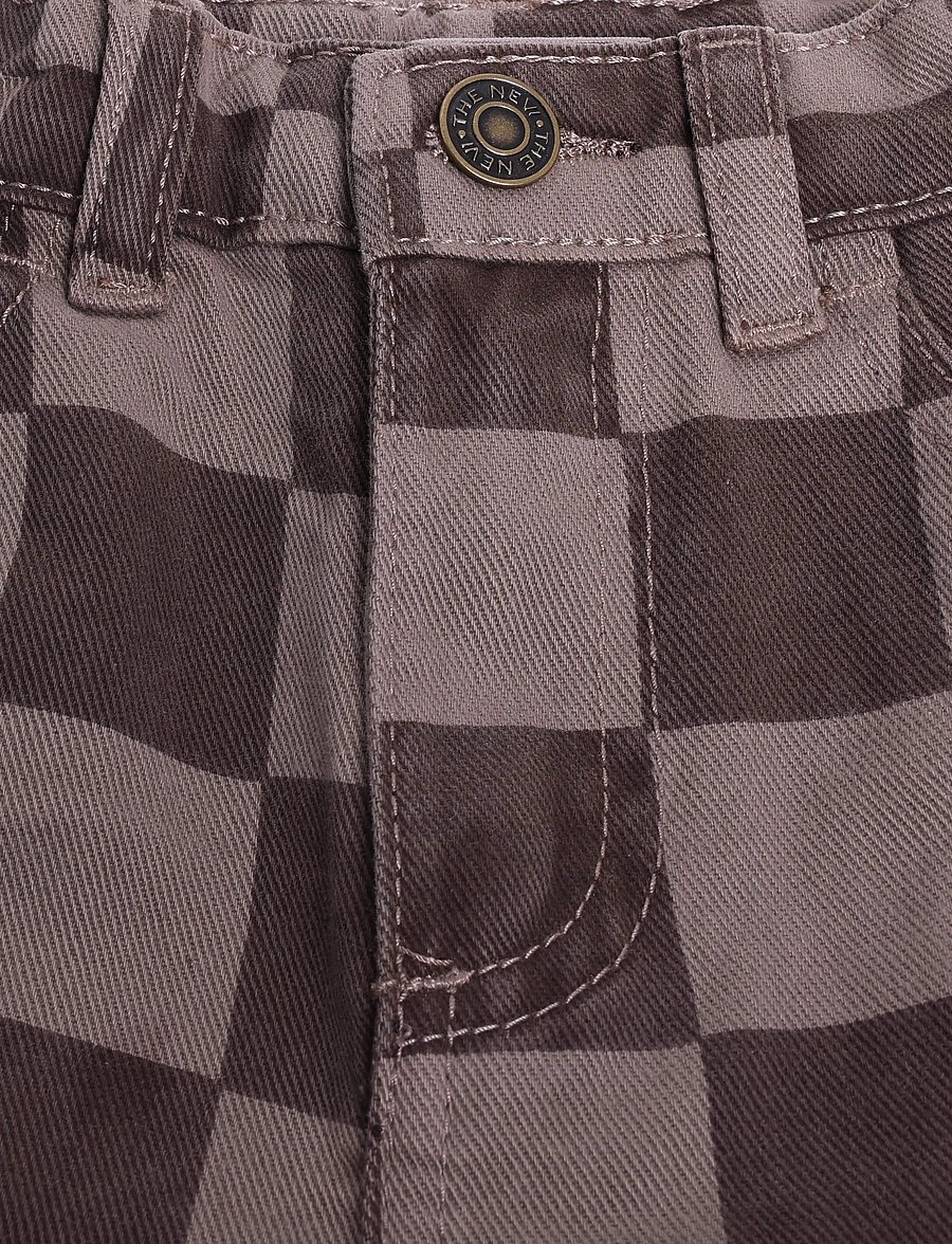 The New - TNSTVondell Baggy Fit Jeans - loose jeans - taupe gray check tn - 3