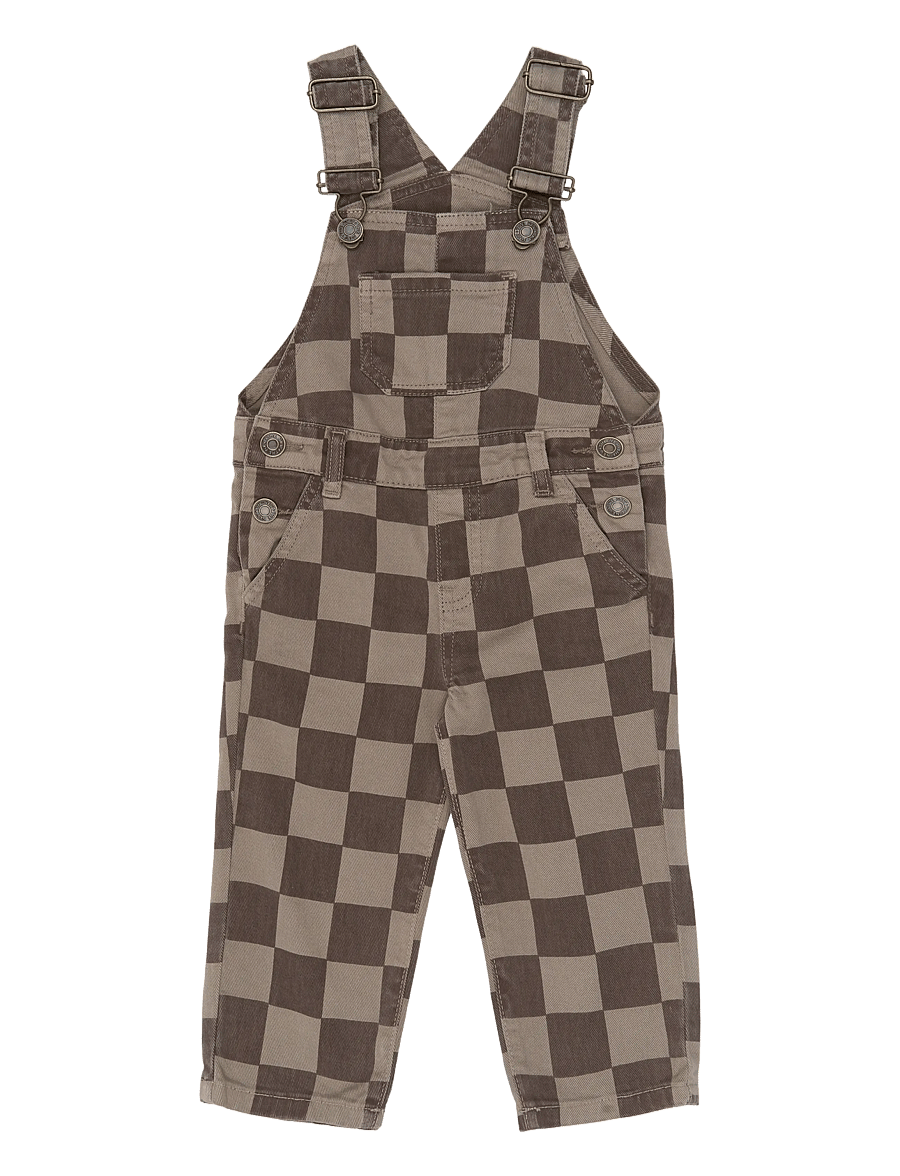 The New - TNSTVondell Denim Dungarees - taupe gray check tn - 0