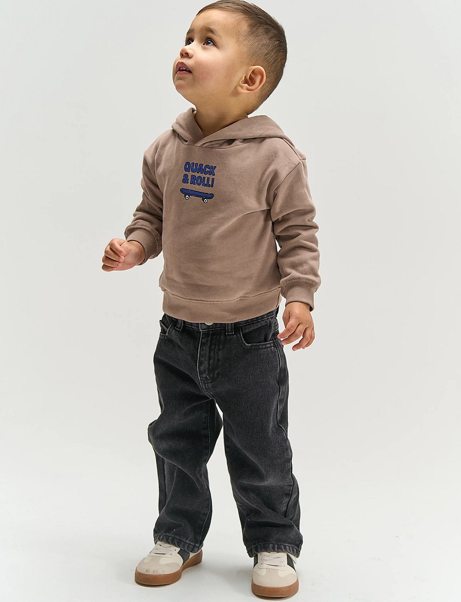 The New - TNSTValu Baggy Fit Jeans - vaba lõikega teksad - black denim wash 502 - 0