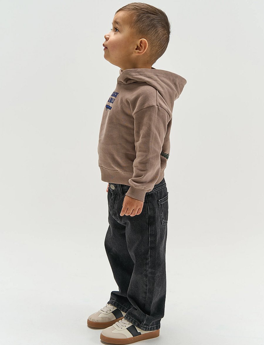 The New - TNSTValu Baggy Fit Jeans - vaba lõikega teksad - black denim wash 502 - 3