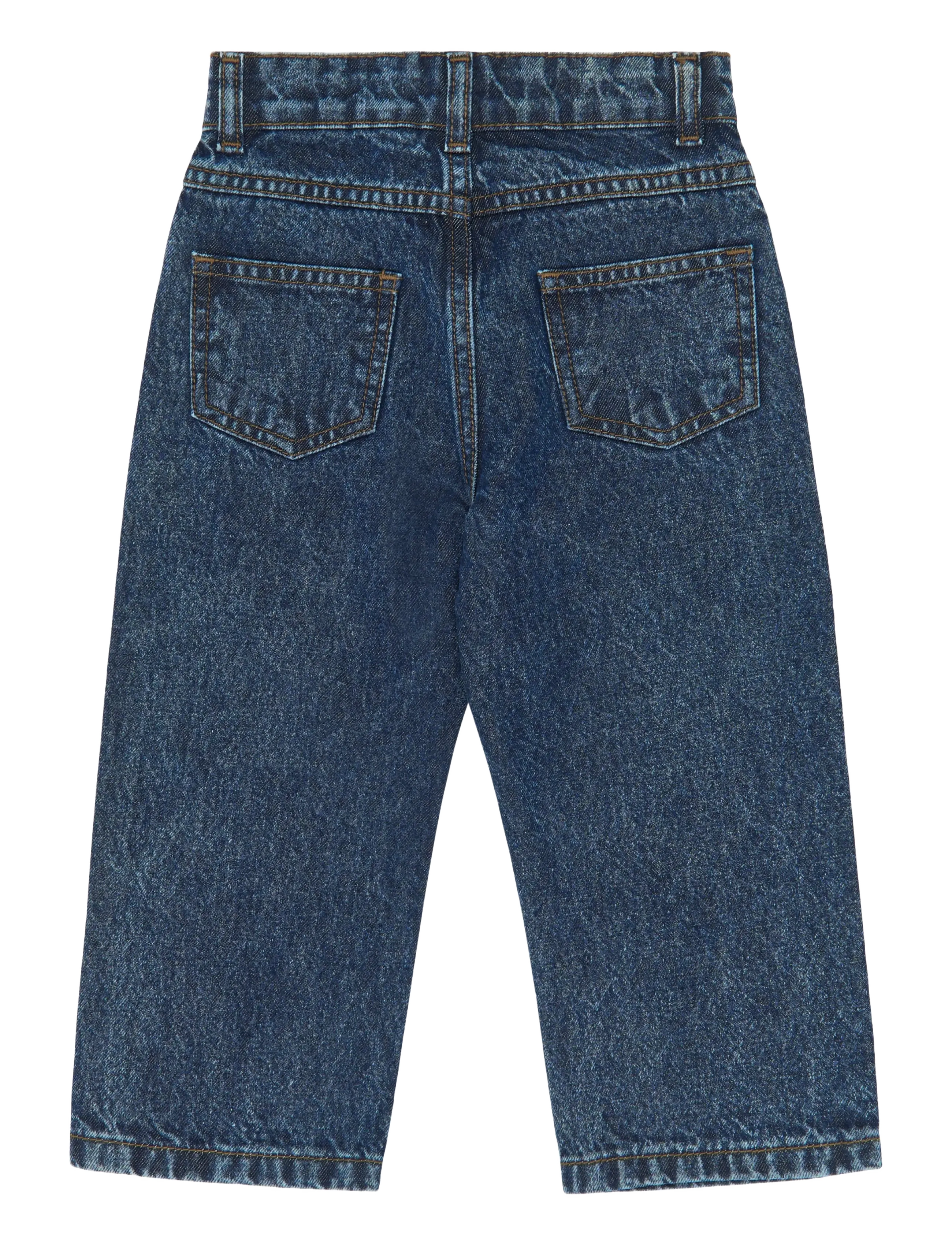 The New - TNSTValu Baggy Fit Jeans - vaba lõikega teksad - dark blue denim - 2