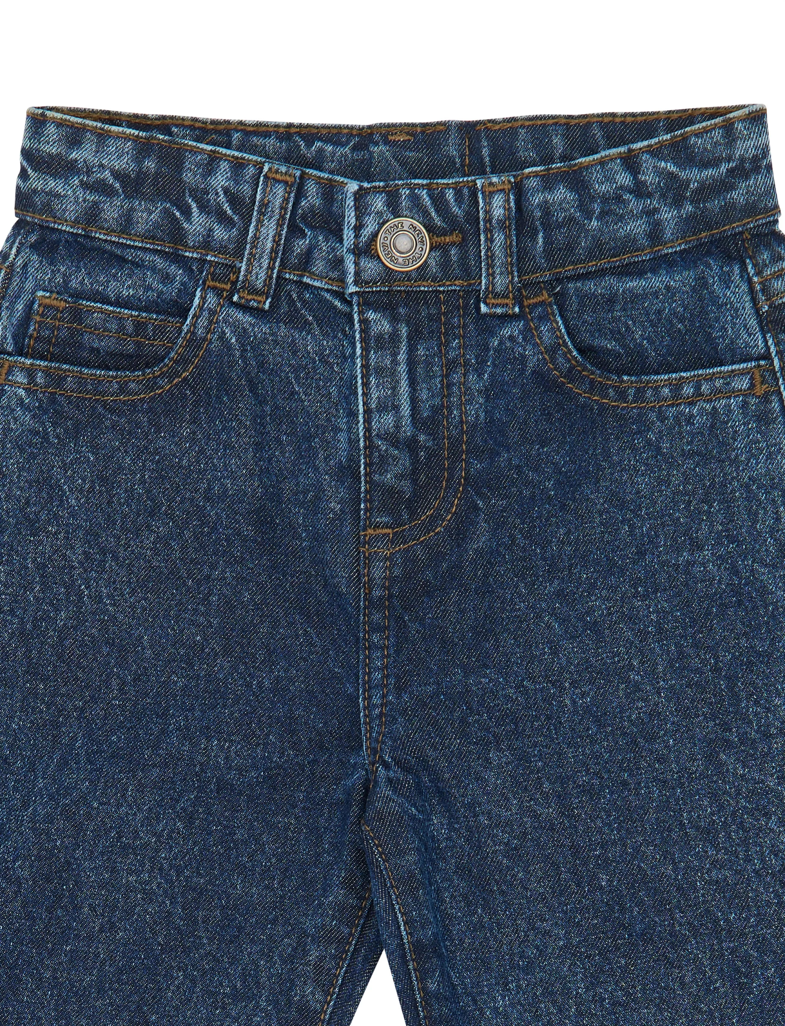 The New - TNSTValu Baggy Fit Jeans - vaba lõikega teksad - dark blue denim - 4