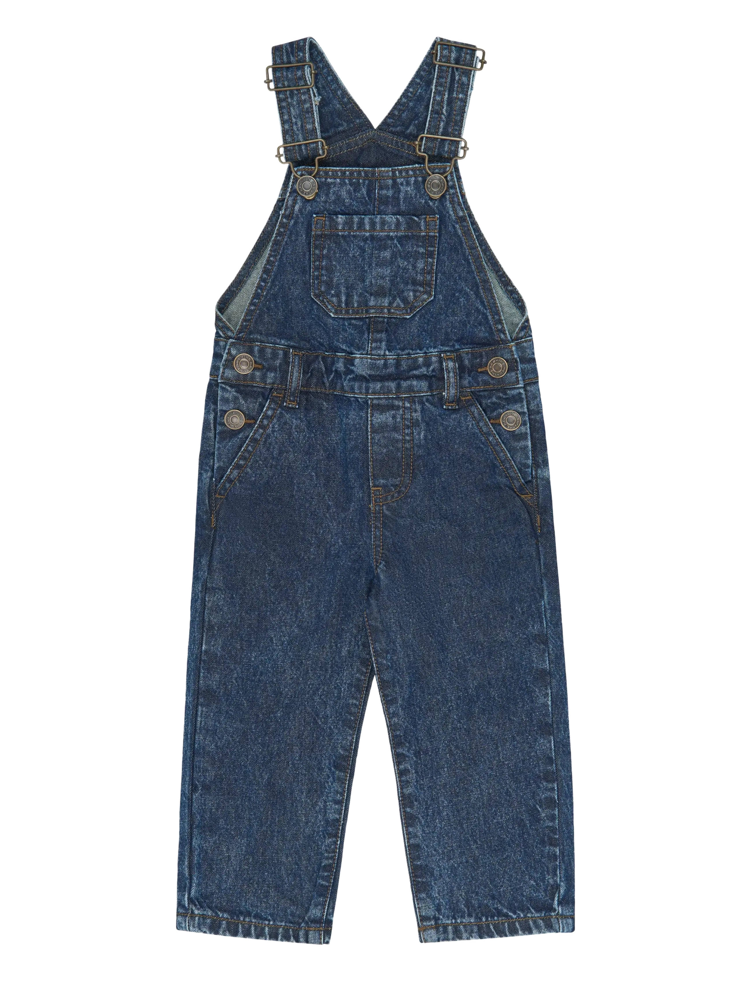 The New TNSTValu Denim Dungarees - The New - DARK BLUE DENIM / navy