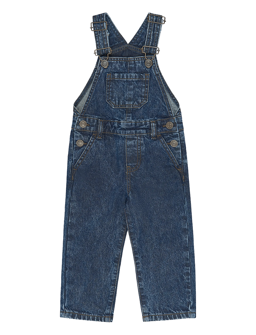 The New - TNSTValu Denim Dungarees - jumpsuits - dark blue denim - 1