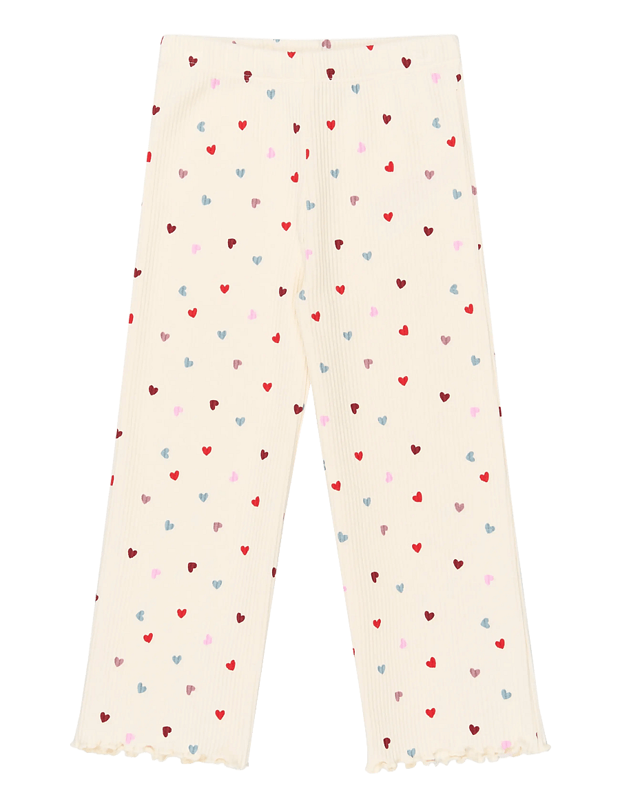 The New - TNSTVera L_S Rib Set - sets mit langärmeligem t-shirt - gardenia aop - 5