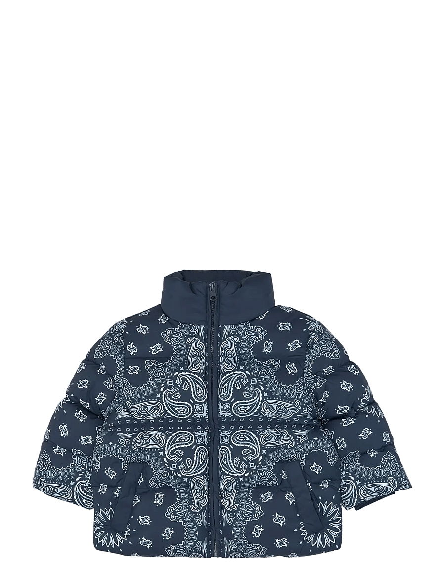 The New - TNSTUlrik Puffer Jacket - navy blazer aop - 1