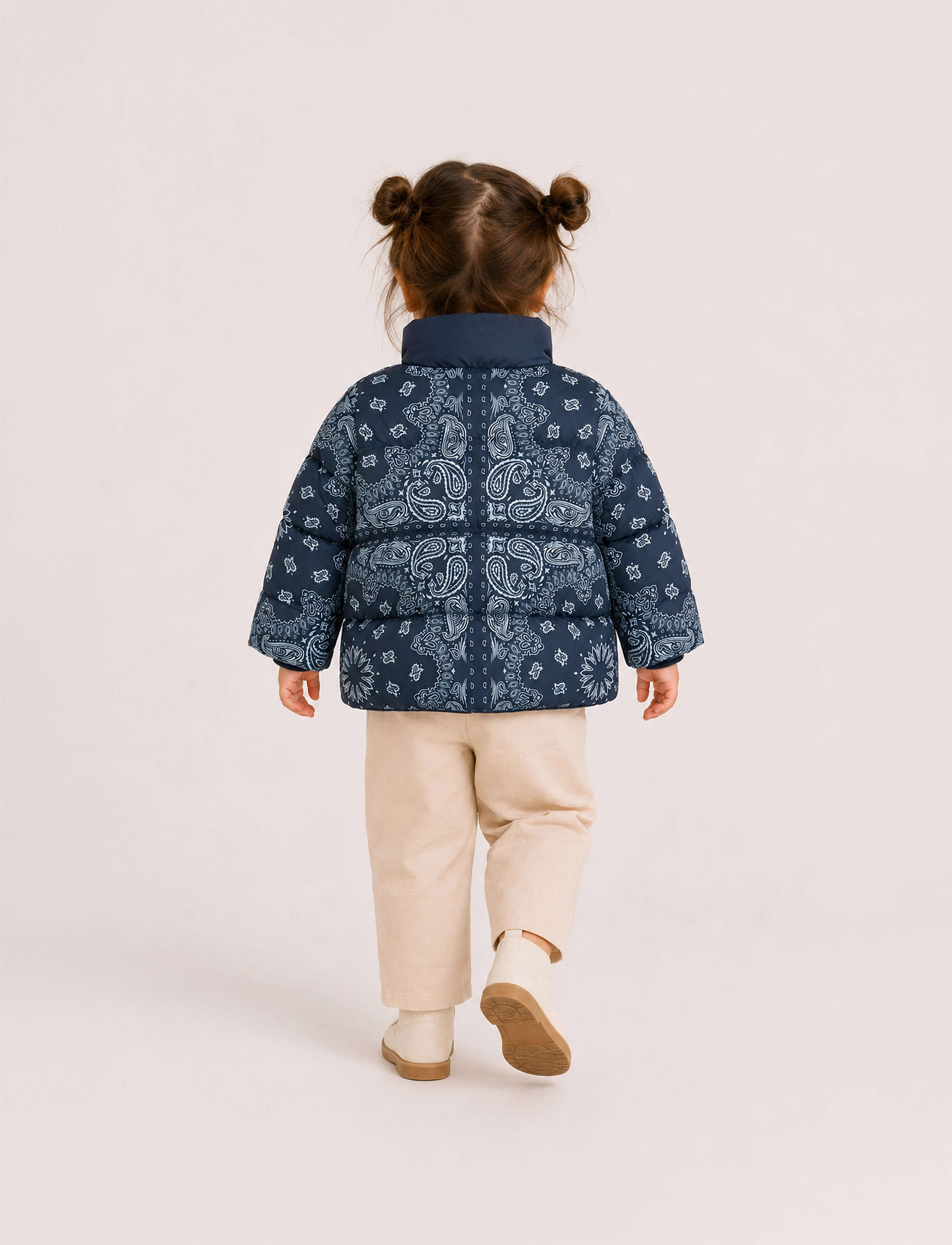 The New - TNSTUlrik Puffer Jacket - ytterkläder - navy blazer aop - 3