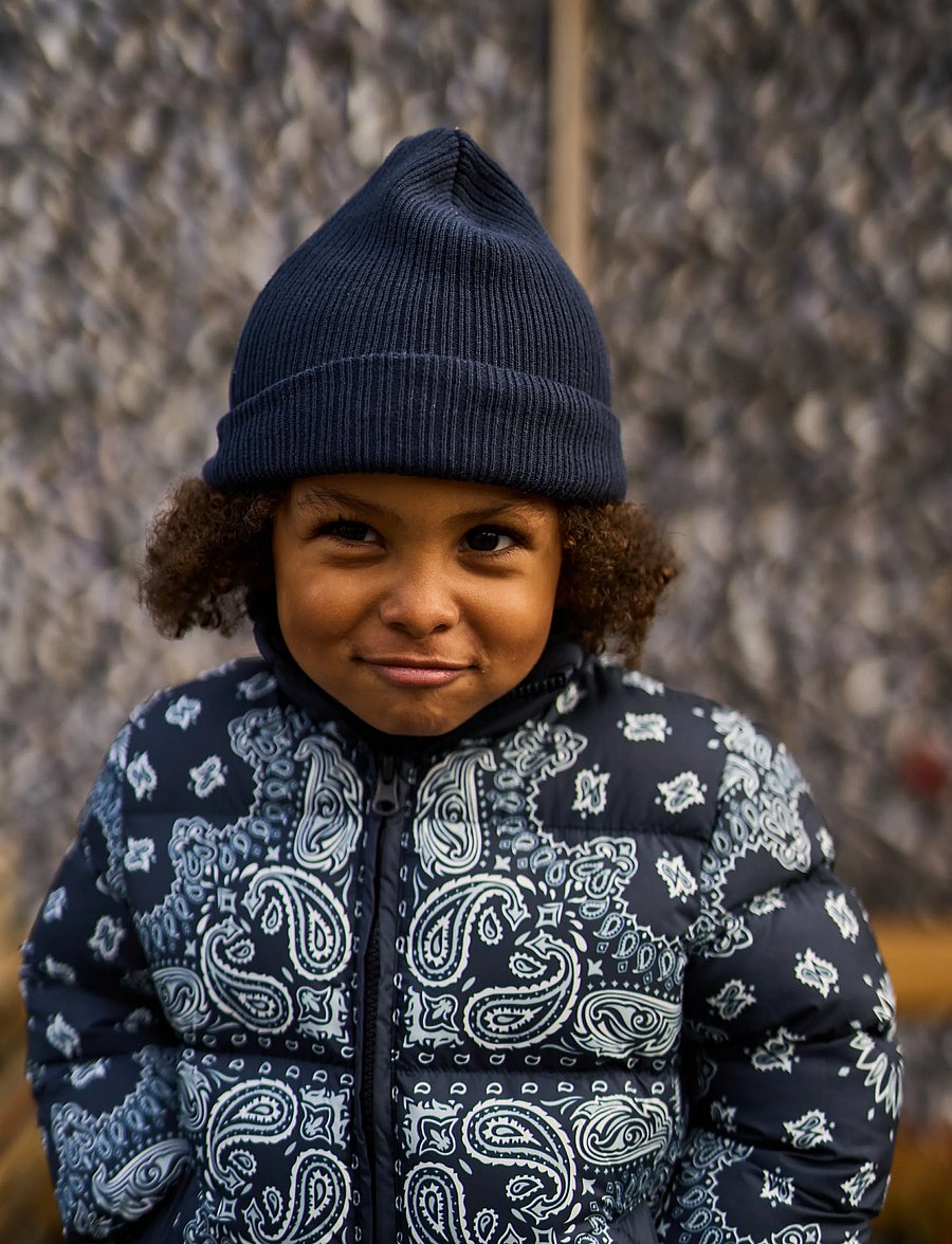 The New - TNSTUlrik Puffer Jacket - navy blazer aop - 3