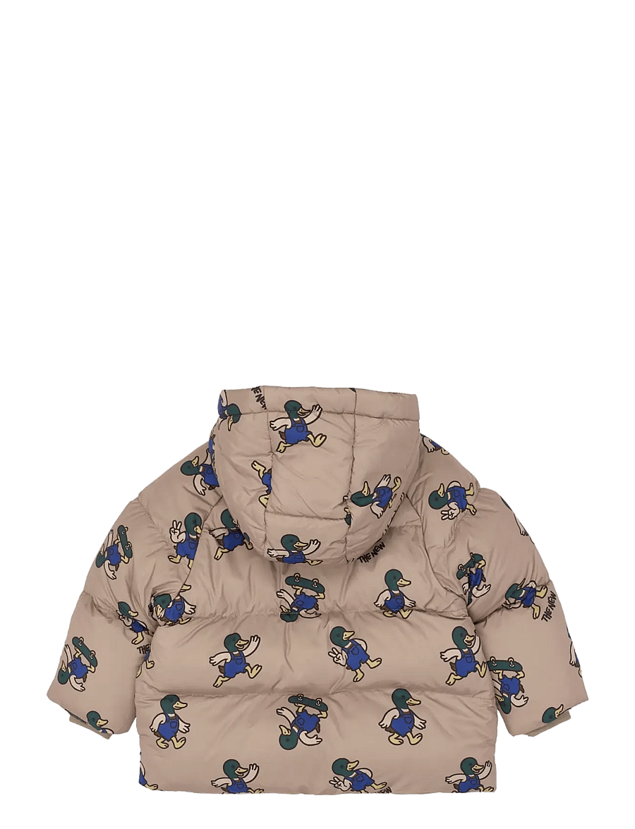 The New - TNSTUwe Puffer Jacket - daunen- und steppjacken - taupe gray aop tn - 2