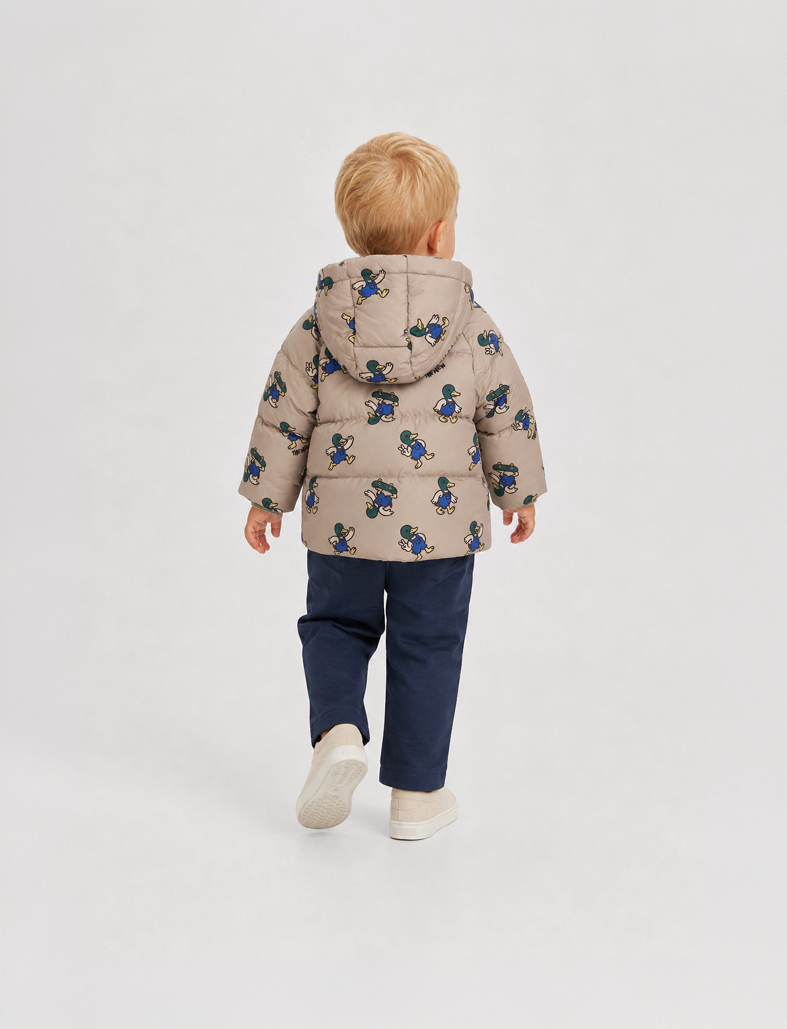 The New - TNSTUwe Puffer Jacket - daunen- und steppjacken - taupe gray aop tn - 3