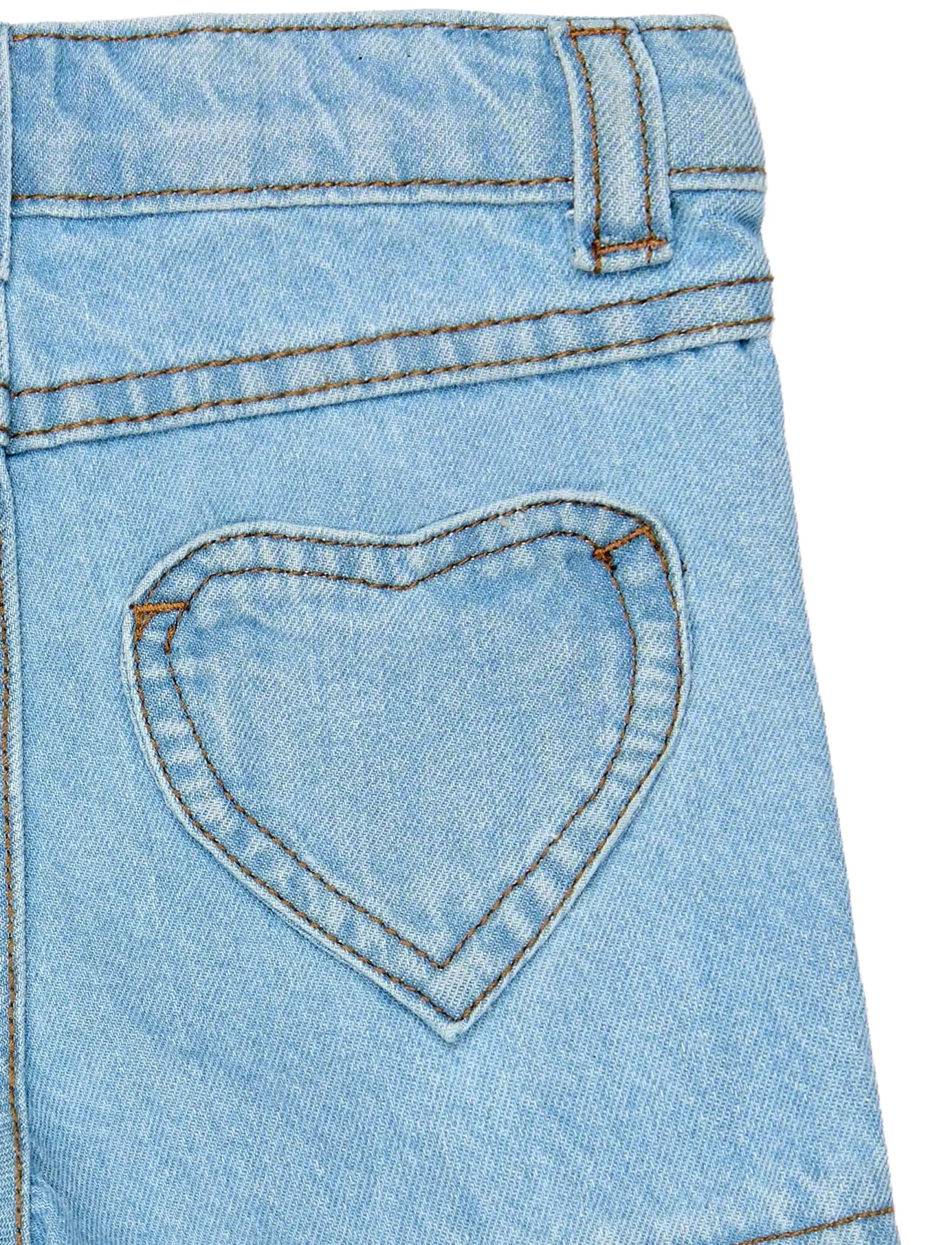 The New - TNSTTamantha Regular Fit Denim Shor - jeansshorts - light blue denim - 4