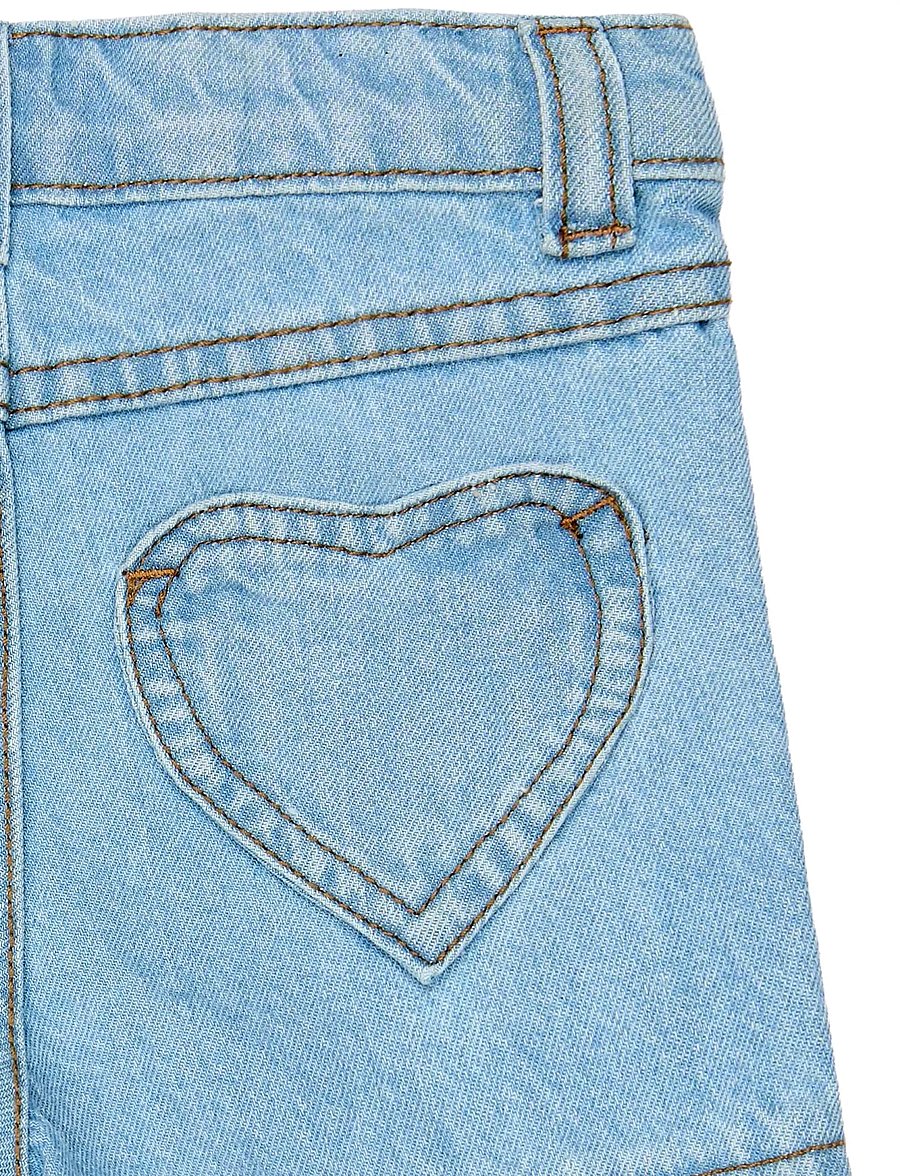 The New - TNSTTamantha Regular Fit Denim Shor - jeansshorts - light blue denim - 4