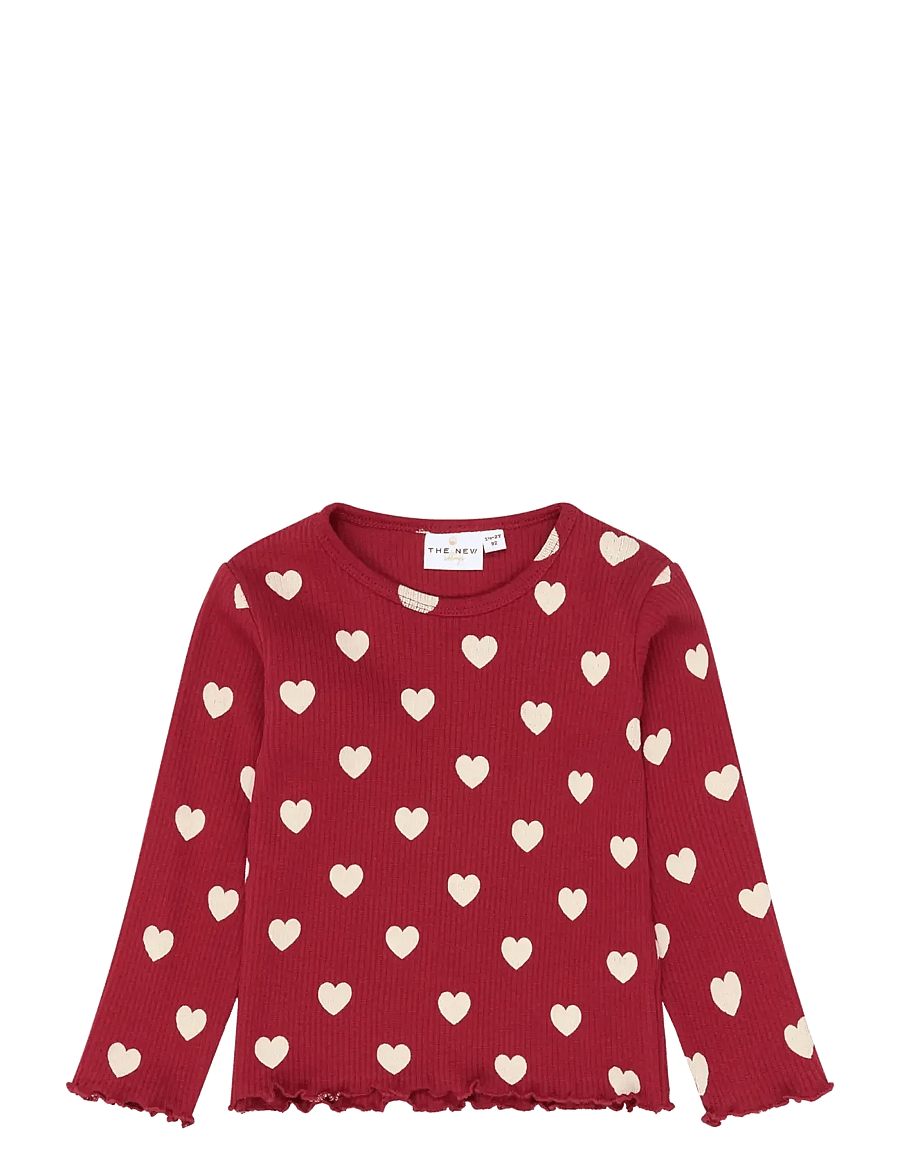 The New - TNSTHoliday Red Heart Rib Night Set - komplektid - rio red aop tn - 2