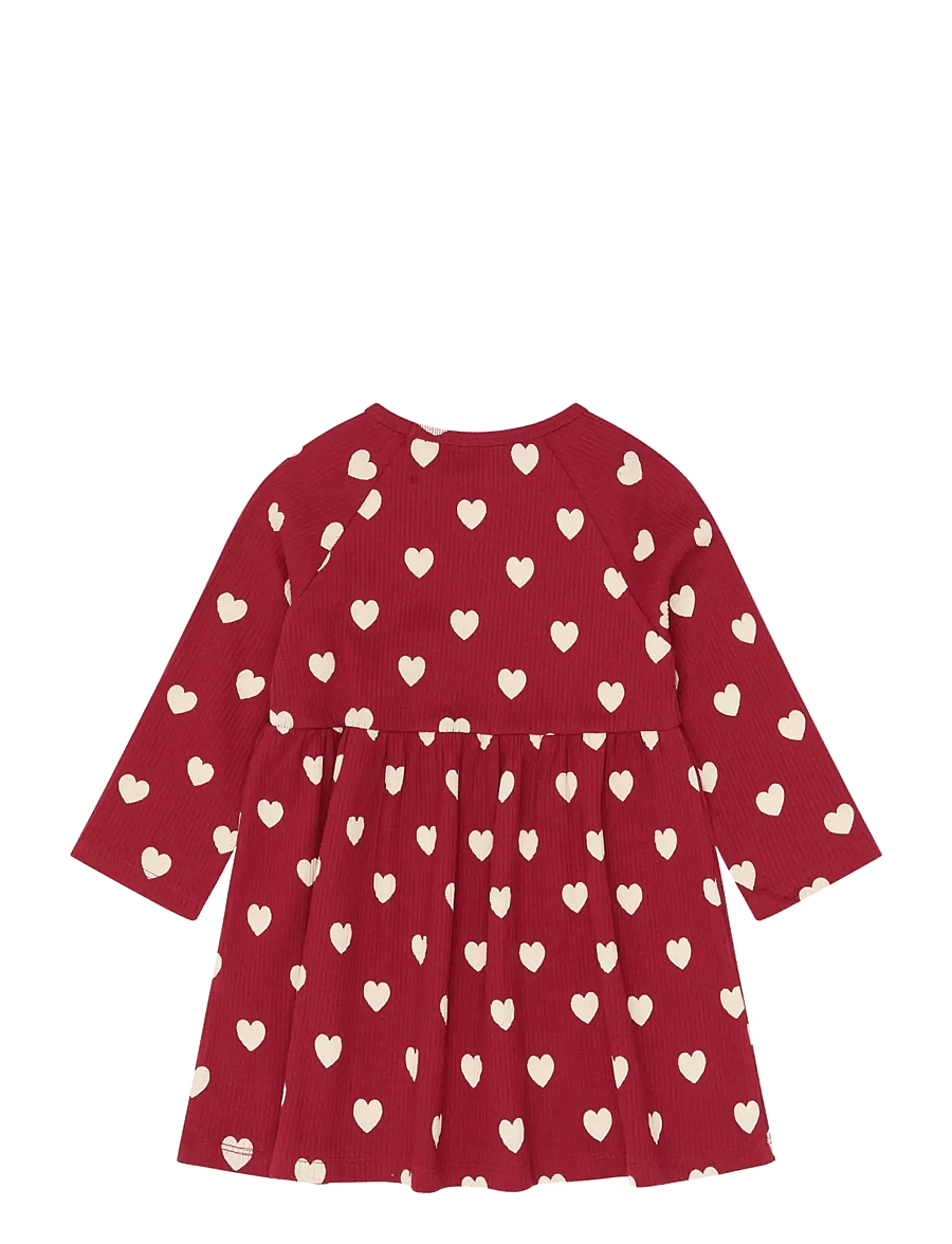 The New - TNSTHoliday Red Heart L_S Loose Rib - rio red aop tn - 2